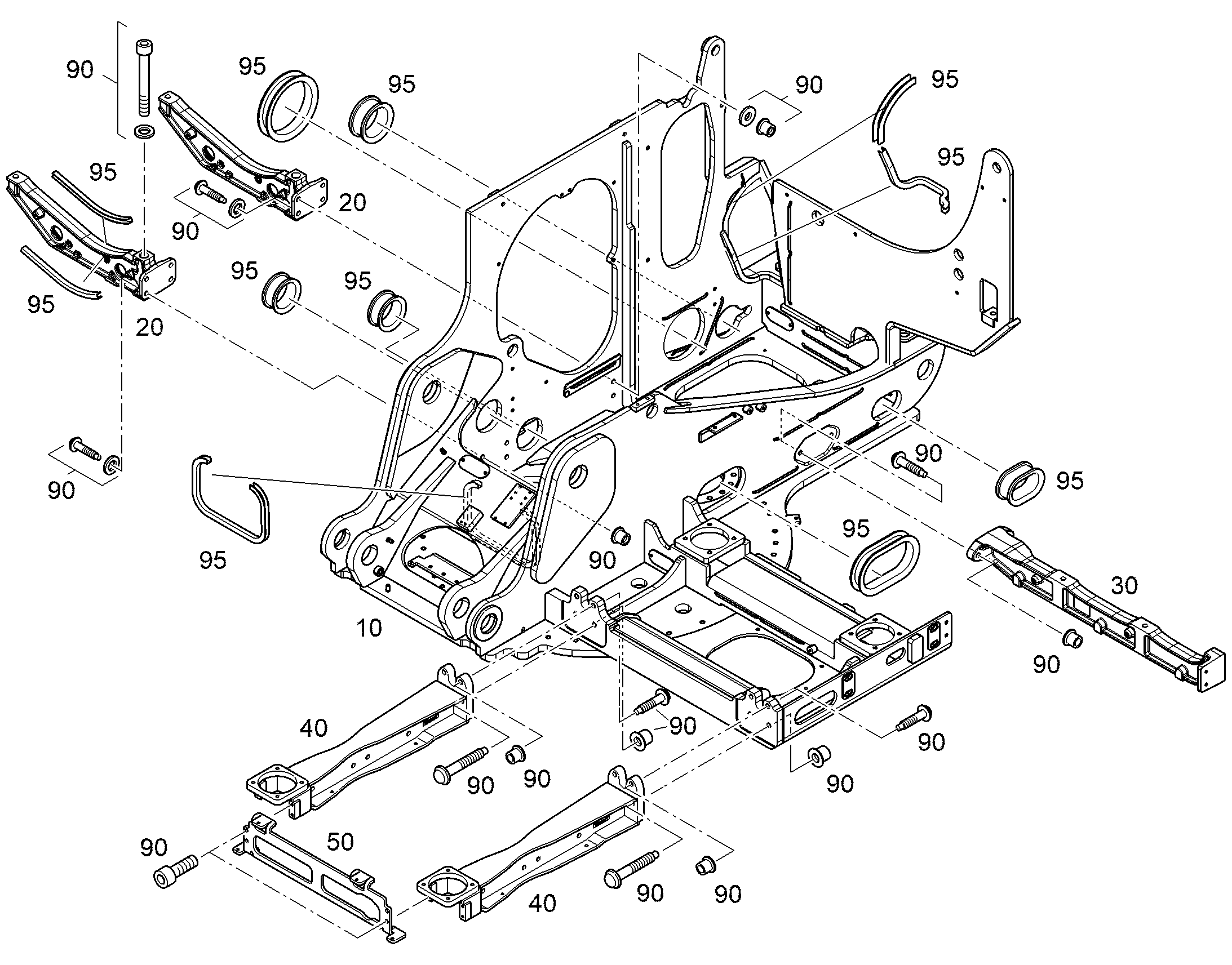 ПОВОРОТНАЯ ПЛАТФОРМА 13471907 LIEBHERR