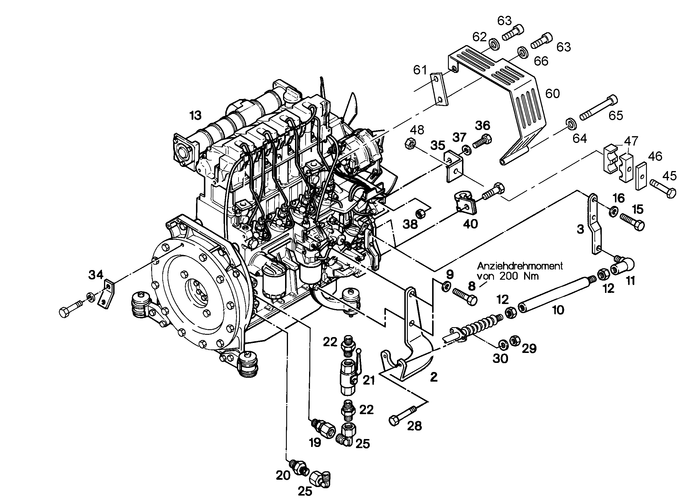 КРАН ШАРОВОЙ НИЗКОГО ДАВЛЕНИЯ 7015626 LIEBHERR