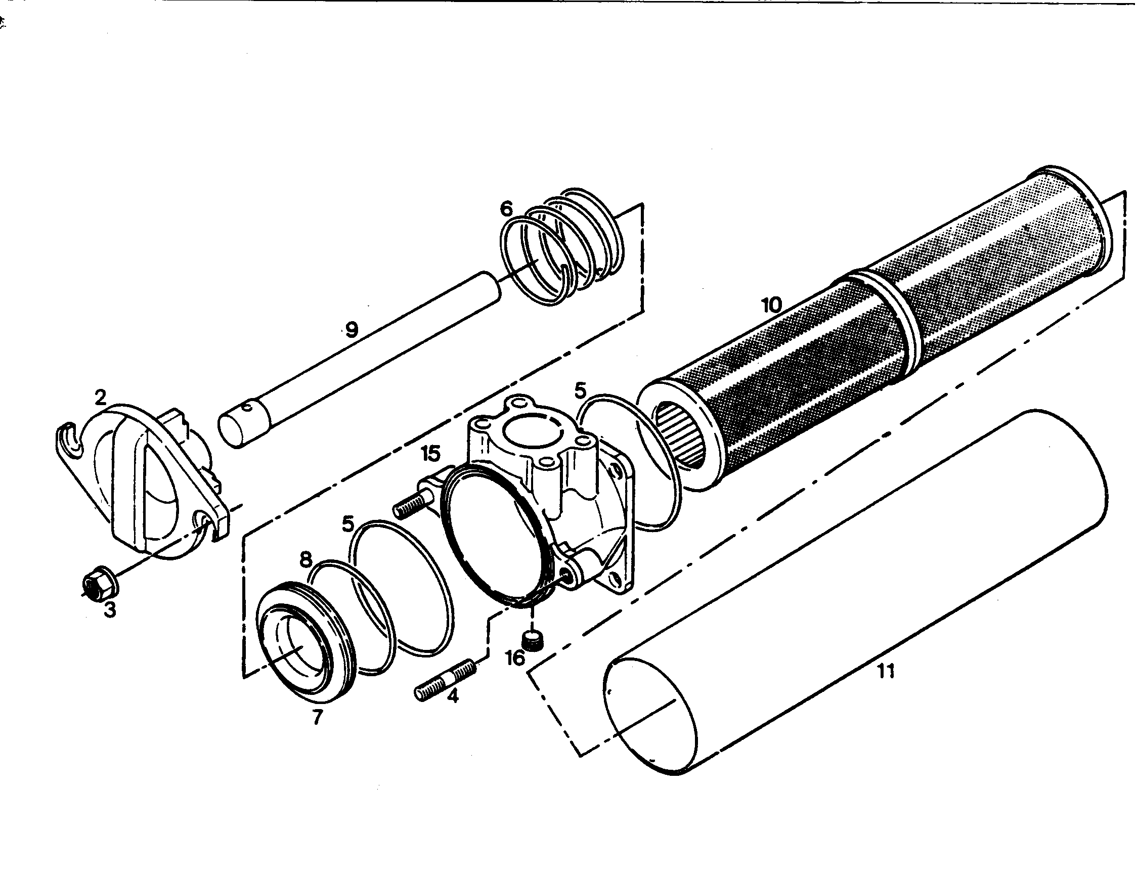 ФИЛЬТР.ЭЛЕМЕНТ СТЕКЛОВОЛОКОН. 25µm 7002504 LIEBHERR