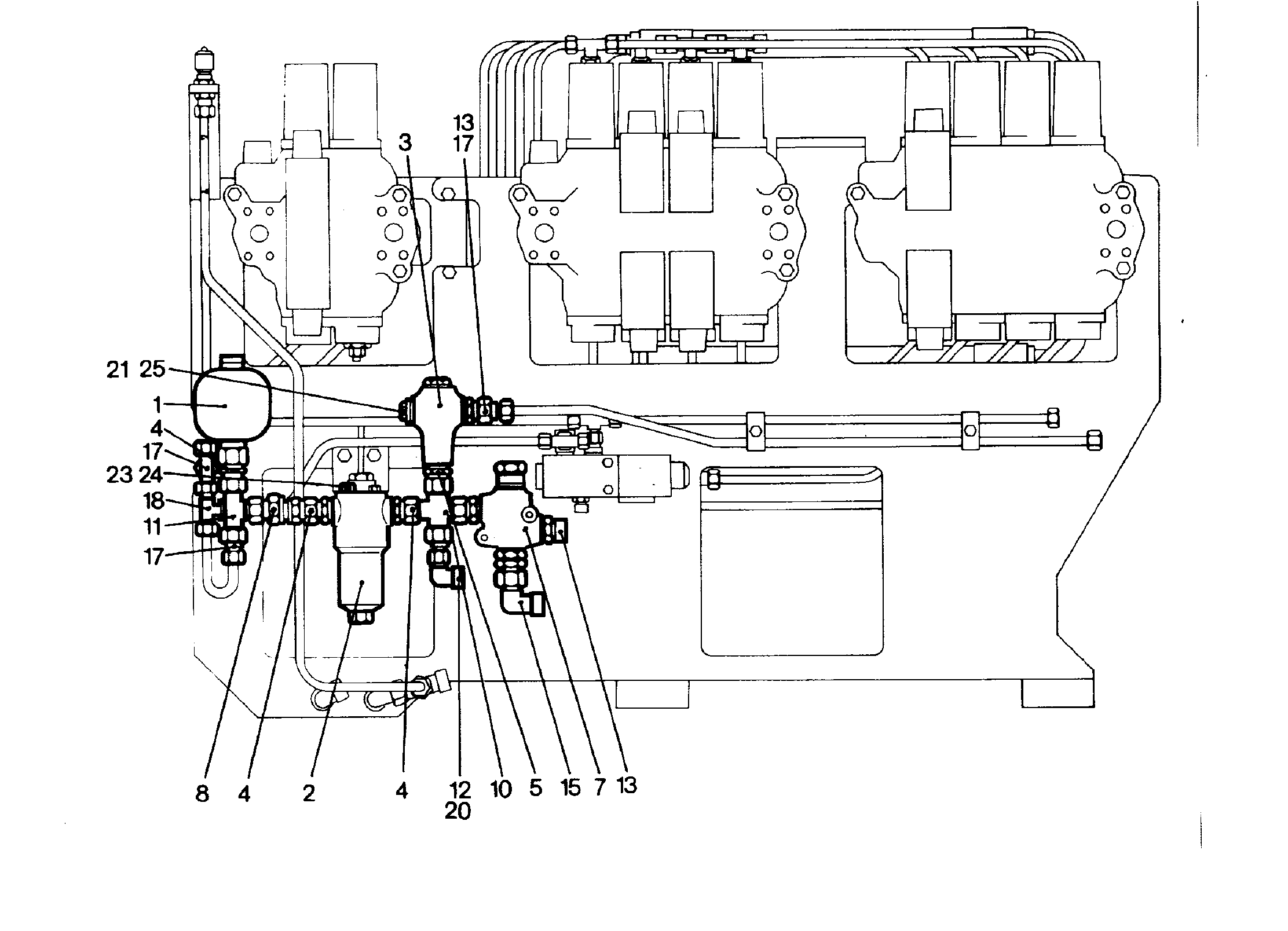 АККУМУЛЯТОР МЕМБРАННЫЙ 0,35l/160bar/15bar -30/120°C F 7009977 LIEBHERR