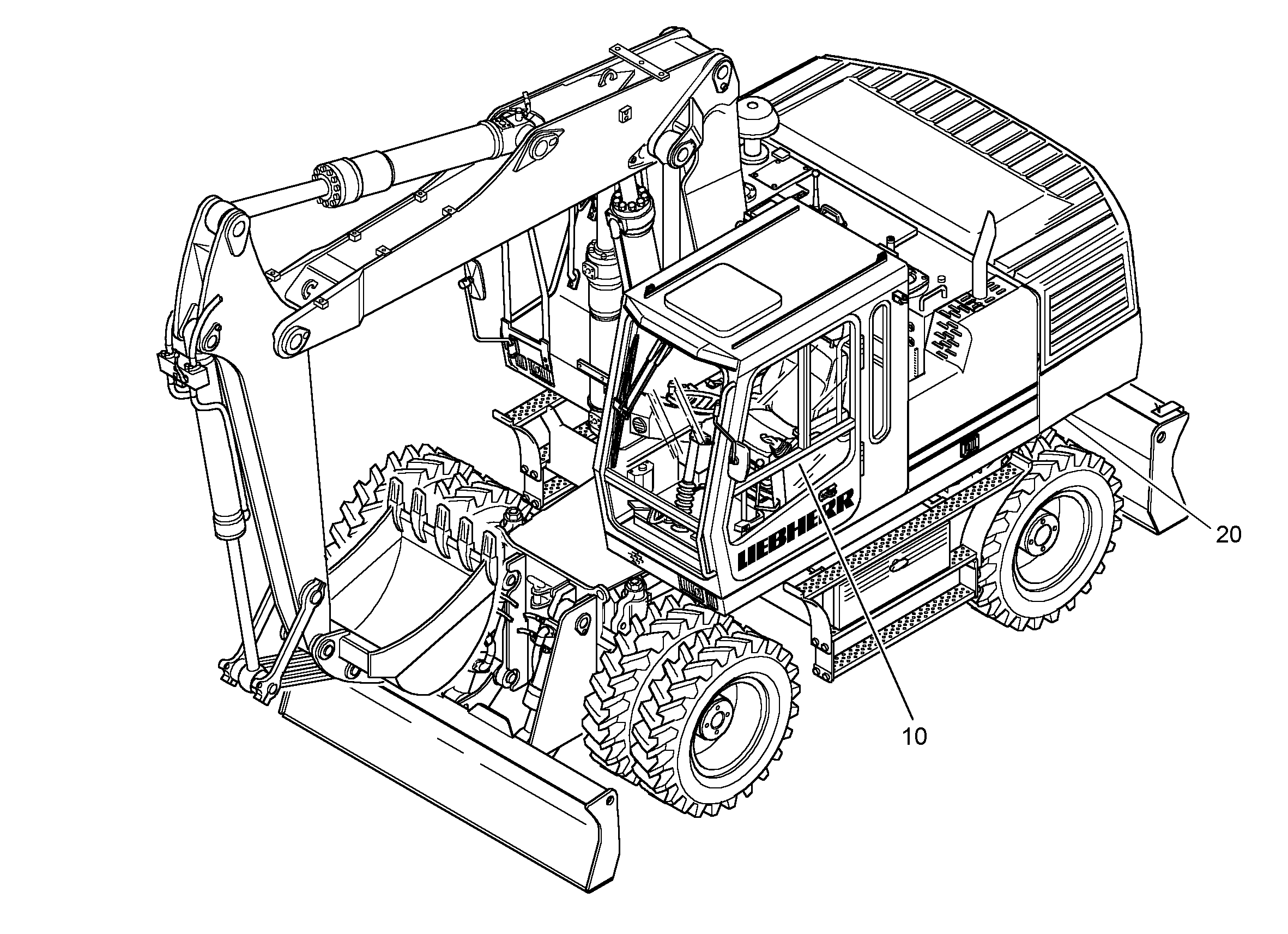 ЭЛЕКТРИЧЕСКИЕ ЧАСТИ ШАССИ 9910915 LIEBHERR