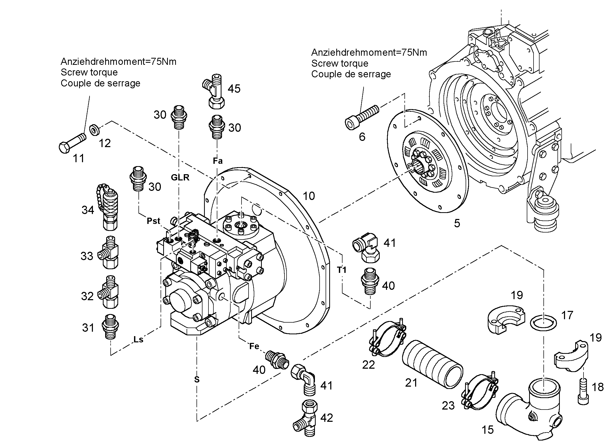 СКОБА DIN 3017-2 B1 112 109-114X30 W 4820017 LIEBHERR