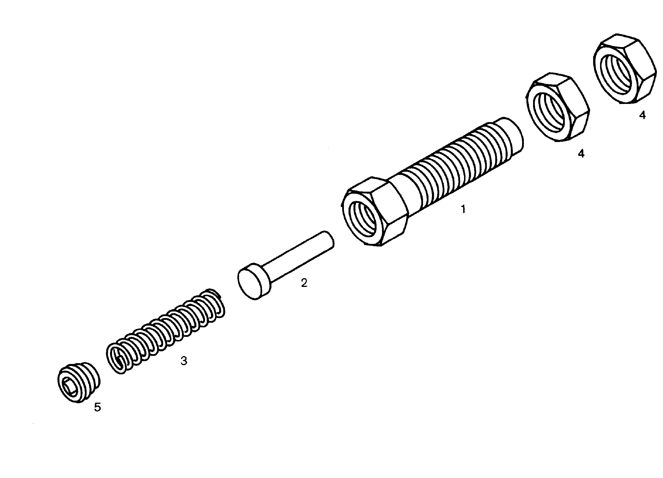 Прижимная пружина 1,8X10,2X51 7012434 LIEBHERR