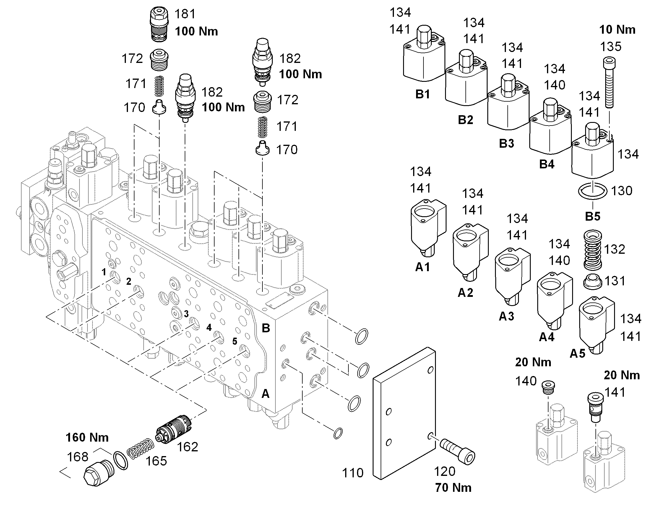 ЗАГЛУШКА РЕЗЬБОВАЯ 10356142 LIEBHERR