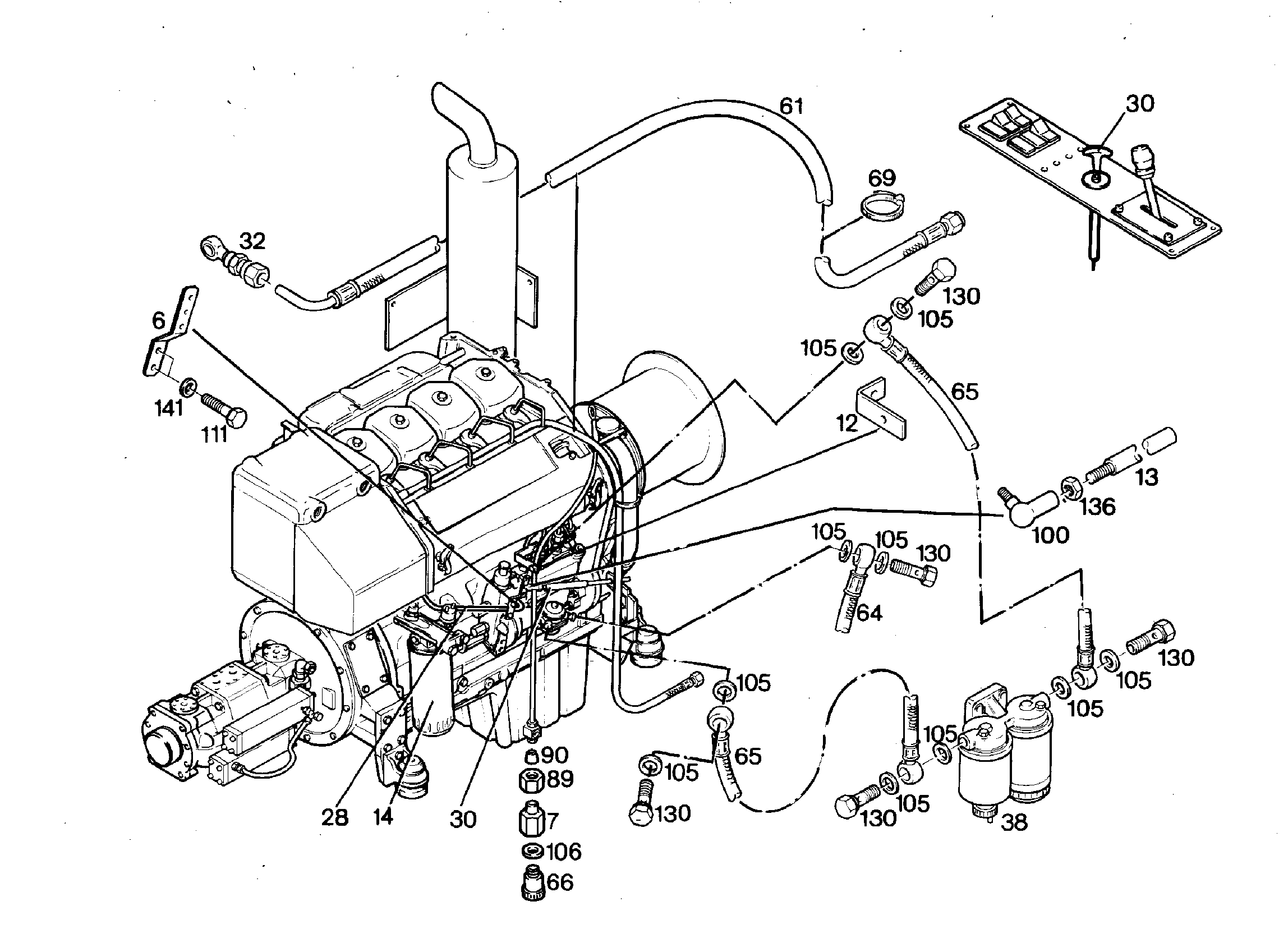 НИППЕЛЬ С РЕЗЬБОЙ 9196862 LIEBHERR