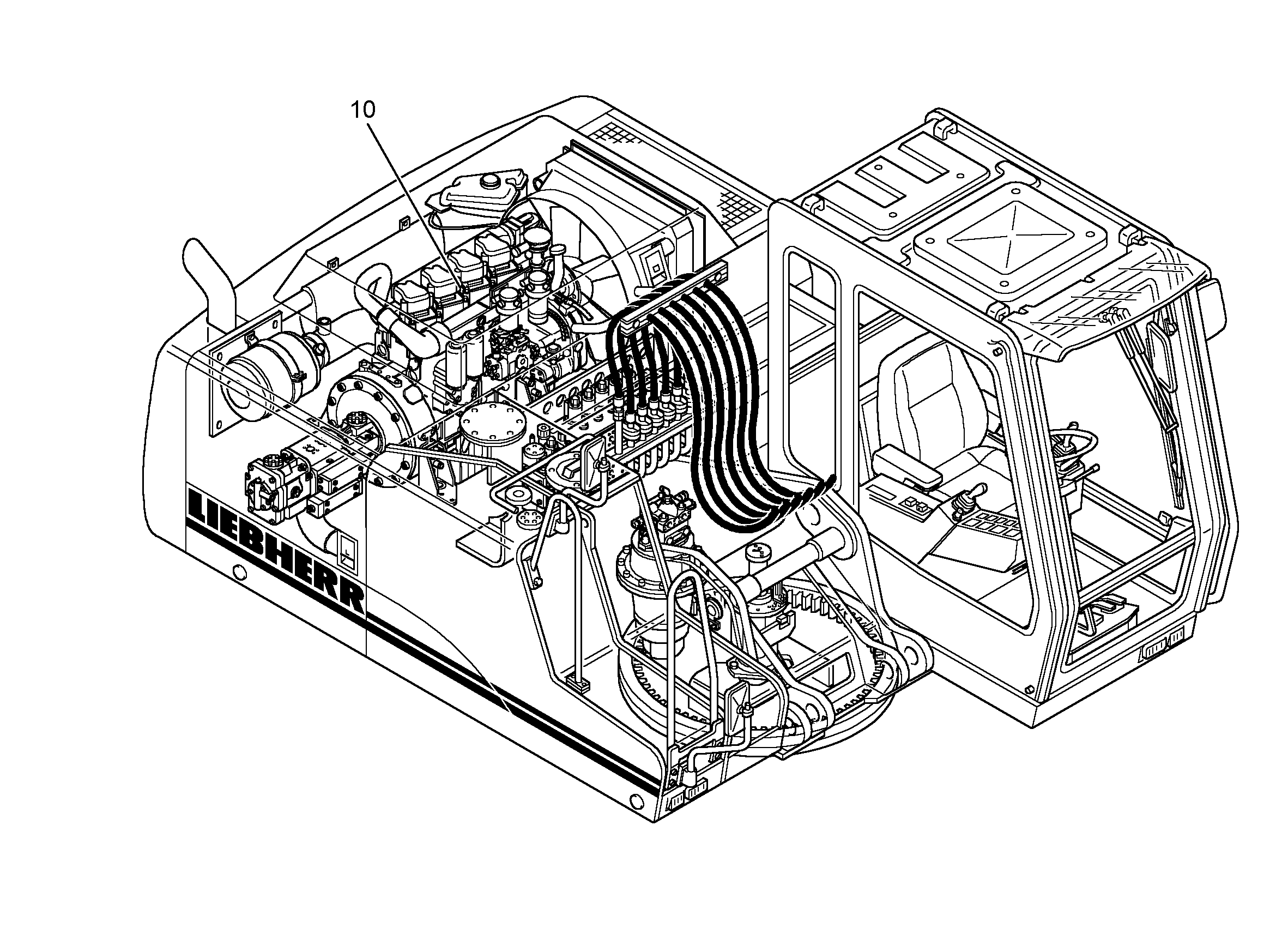 ЗВУКОИЗОЛЯЦИЯ ДОПОЛНИТЕЛЬНАЯ 9602479 LIEBHERR