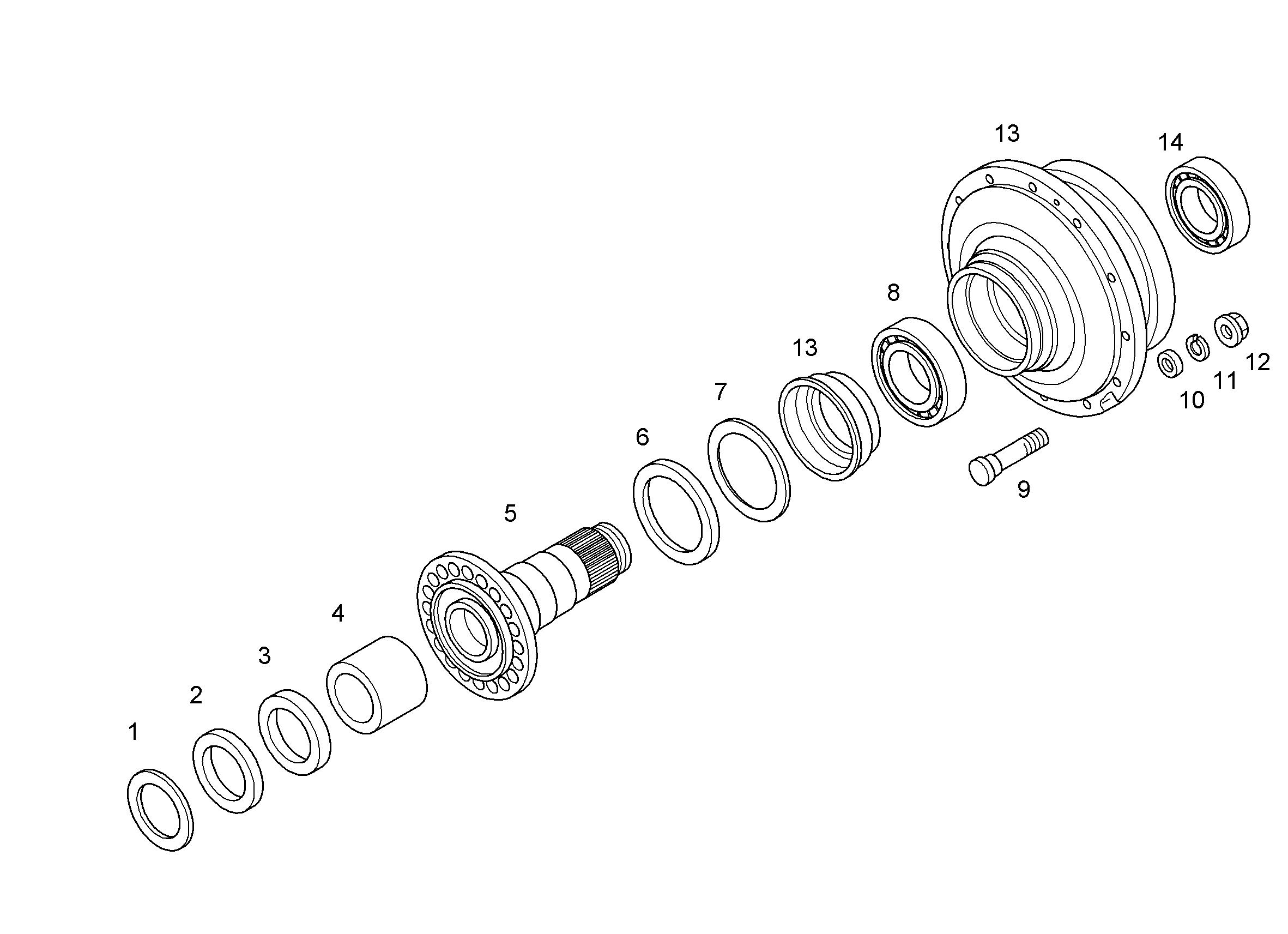 ОБОЙМА УПЛОТНИТЕЛЯ 5004595 LIEBHERR
