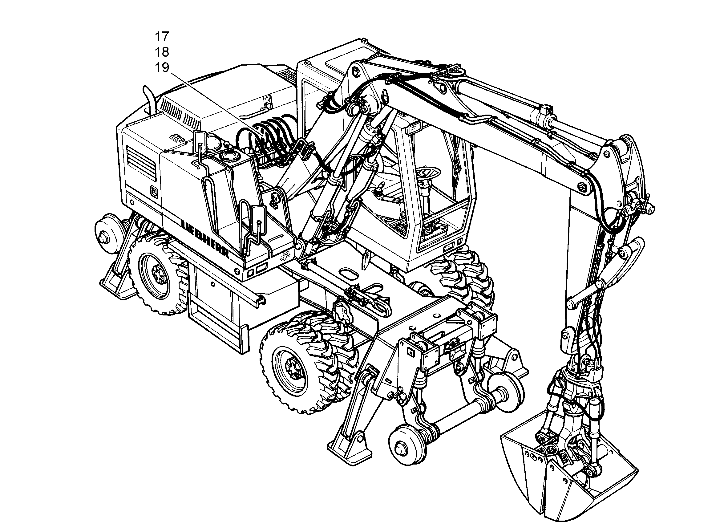 ПРОВОДКА 9925569 LIEBHERR