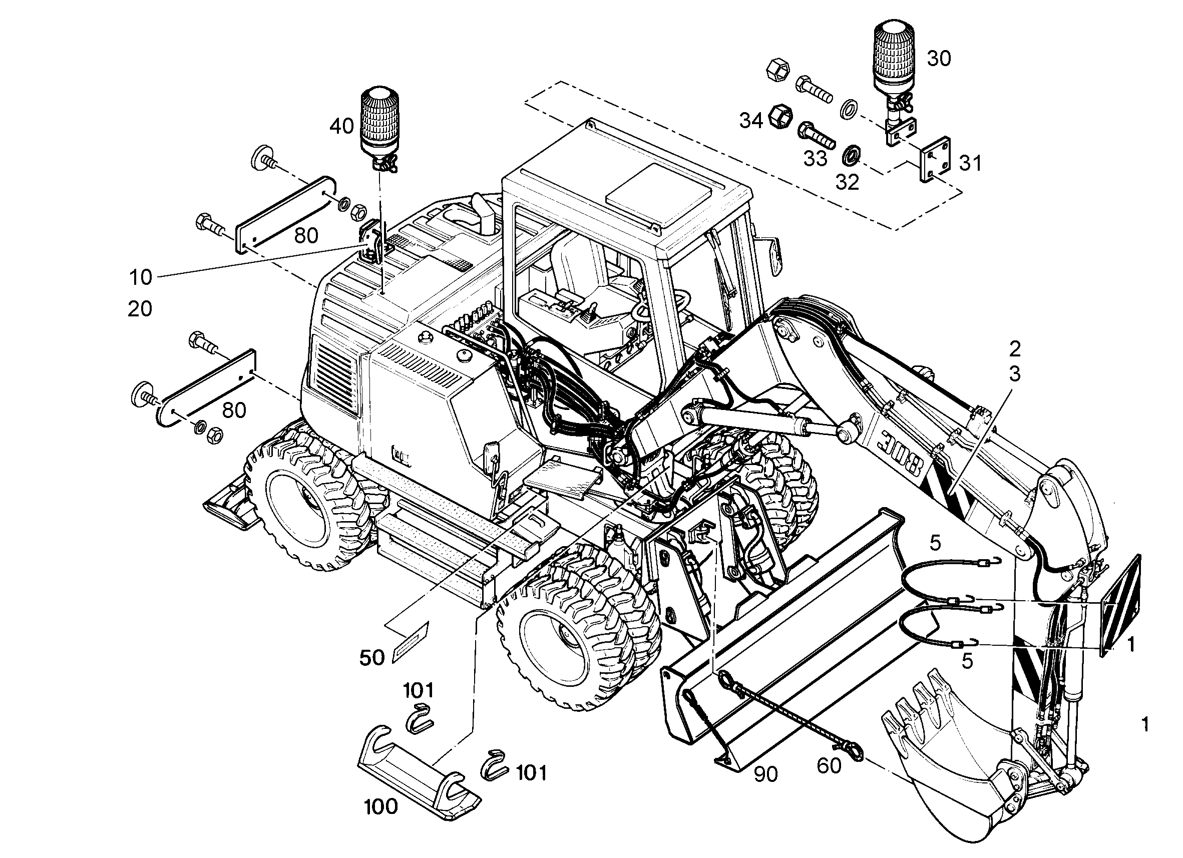 ОГРАНИЧИТЕЛЬ ХОДА 9901313 LIEBHERR