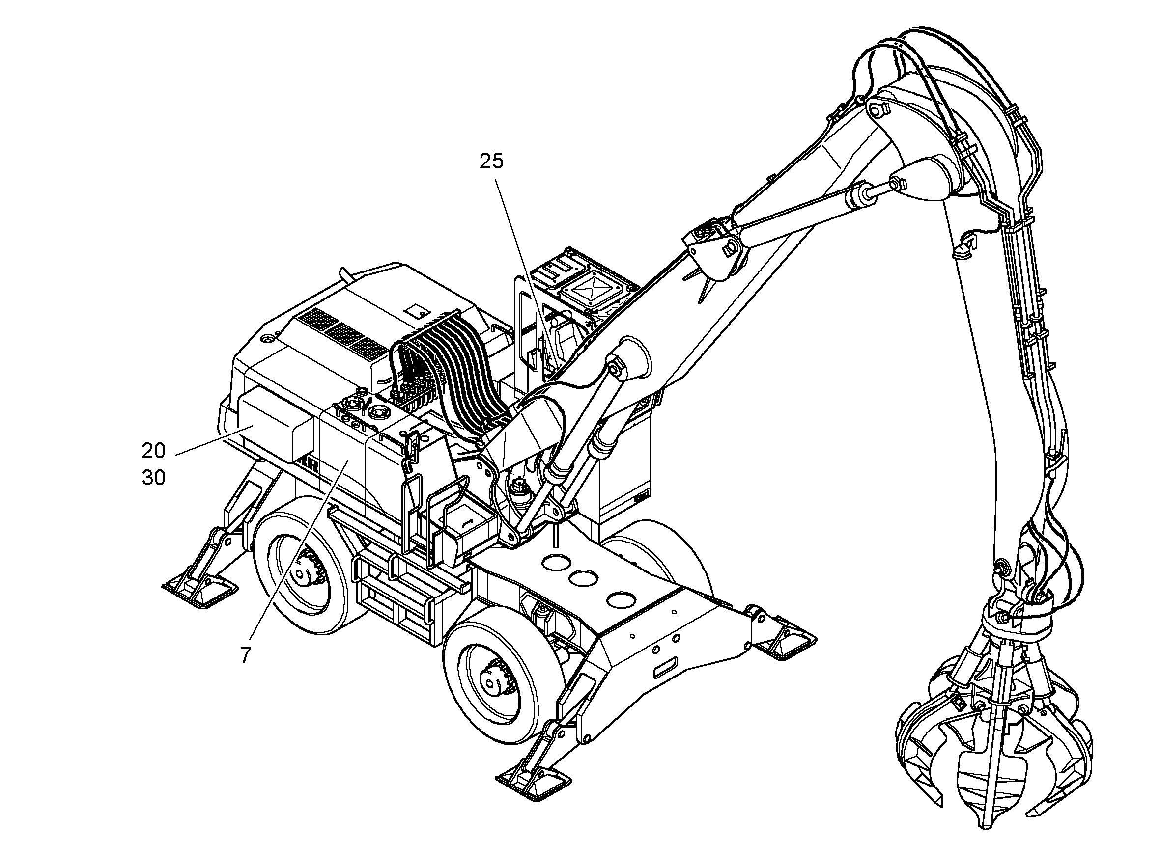 ГИДРАВЛИЧЕСКАЯ СИСТЕМА 9961936 LIEBHERR