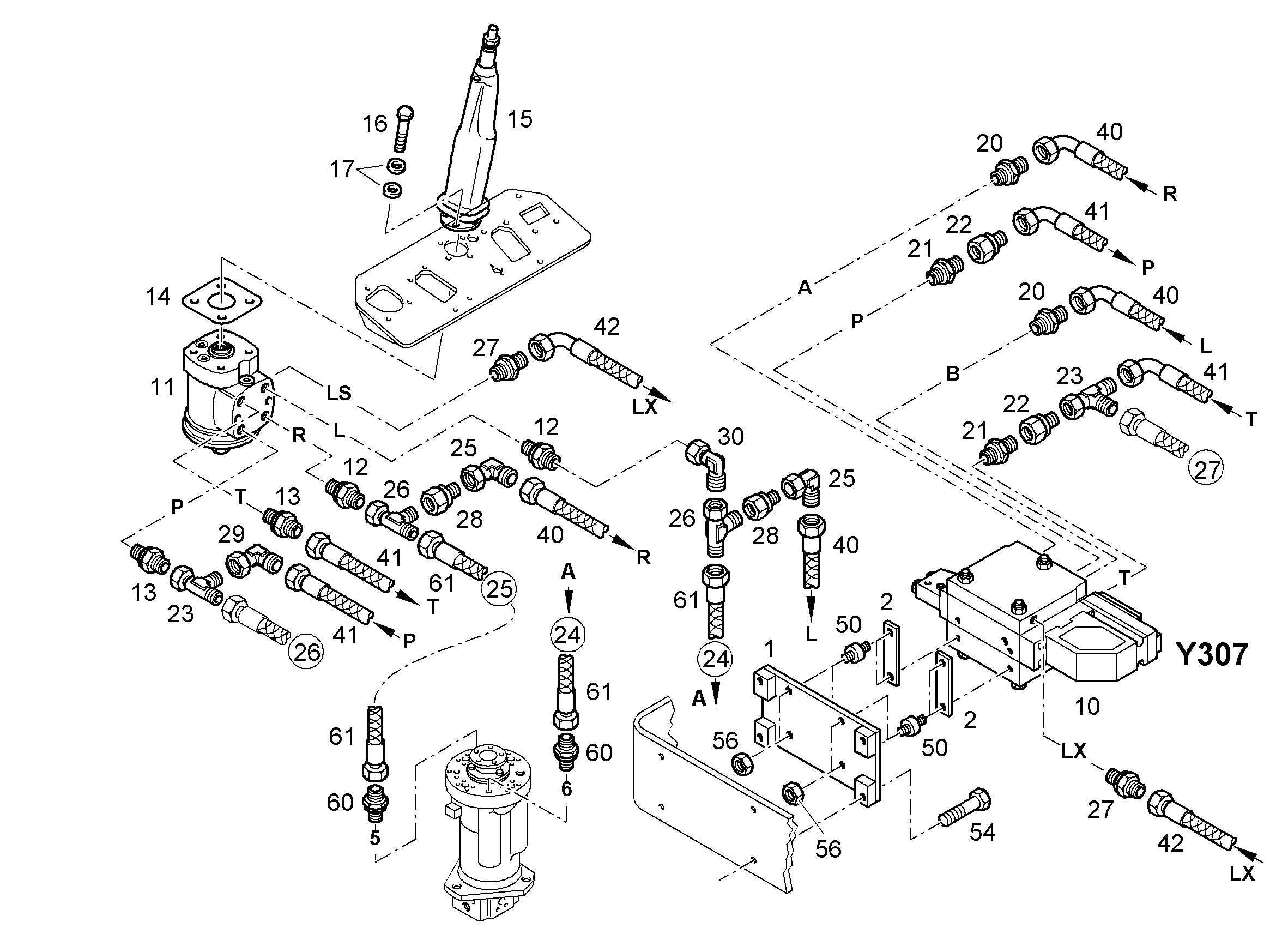 СИСТЕМА УПРАВЛЕНИЯ 7023714 LIEBHERR