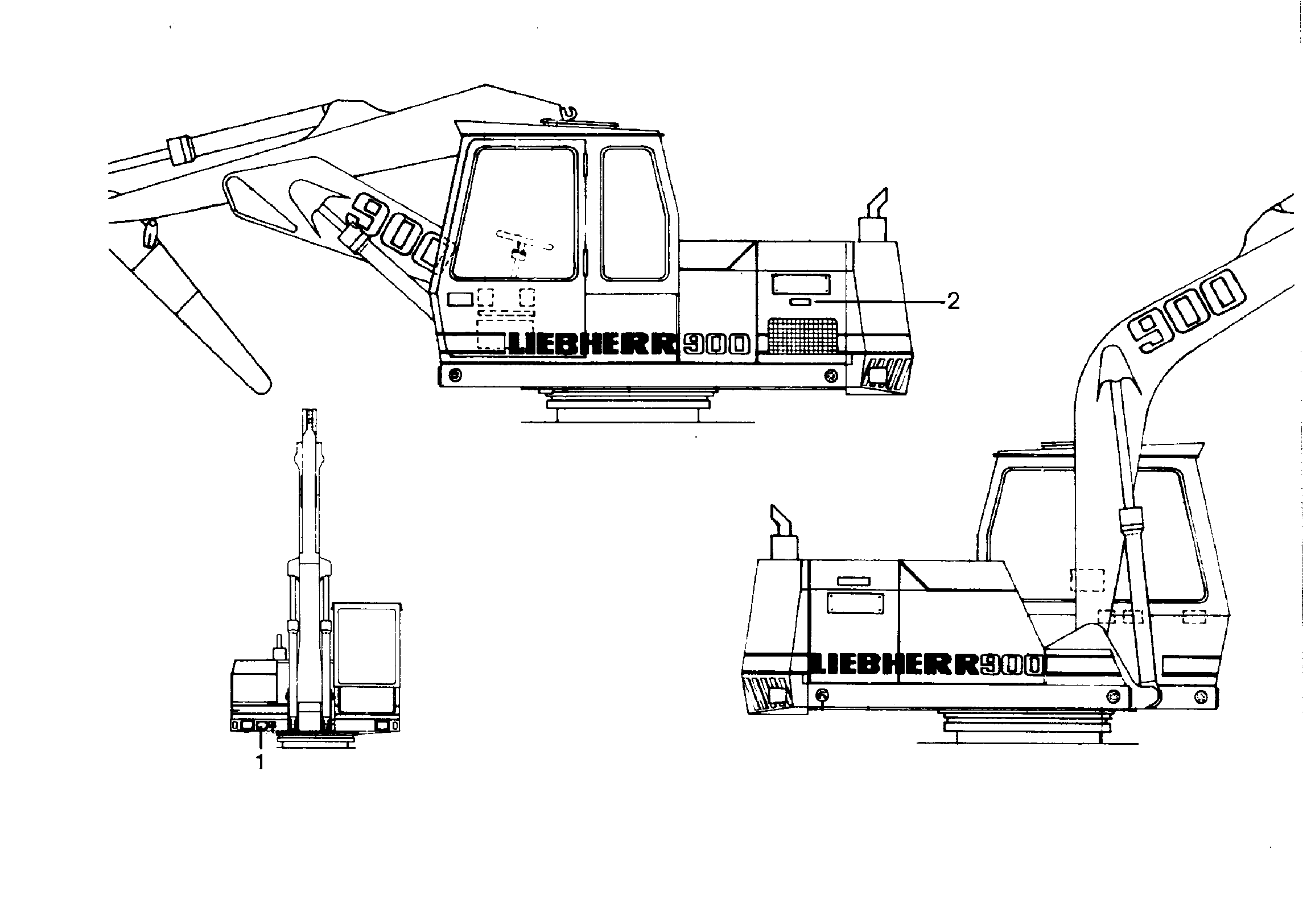 ТИПОВАЯ ТАБЛИЧКА 9199452 LIEBHERR