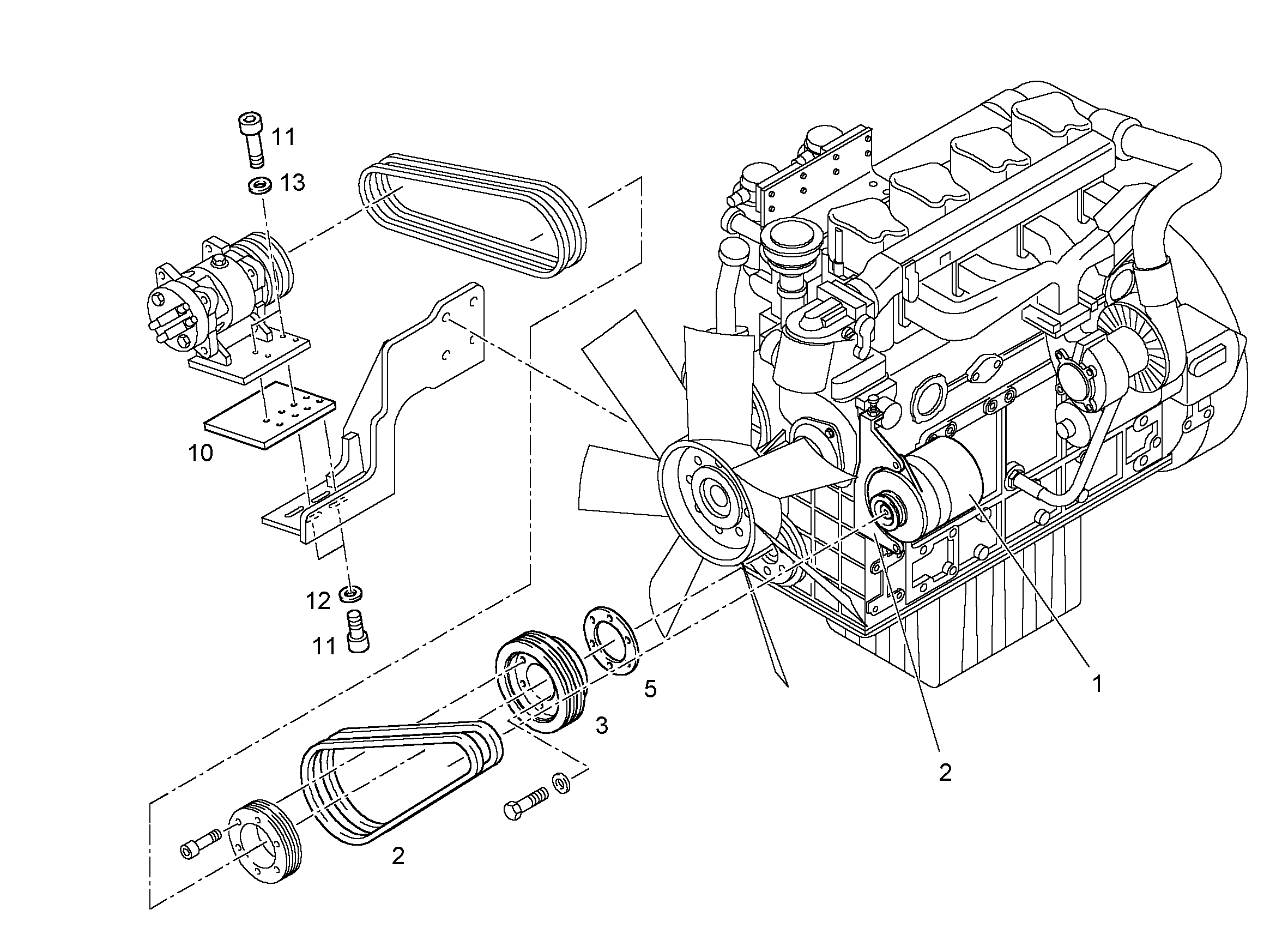 ШКИВ КЛИНОРЕМЕННЫЙ 9274935 LIEBHERR