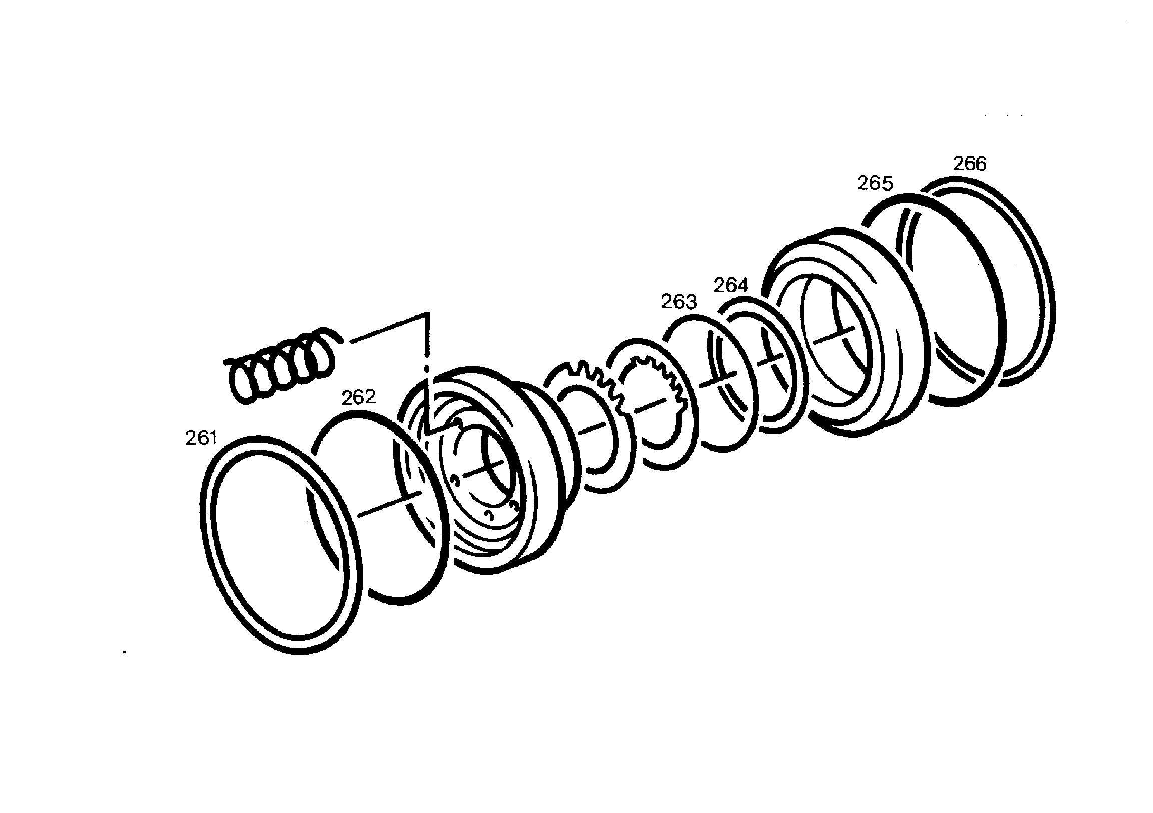 КОЛЬЦО СПИРАЛЬНОЕ 121,11X 7014074 LIEBHERR