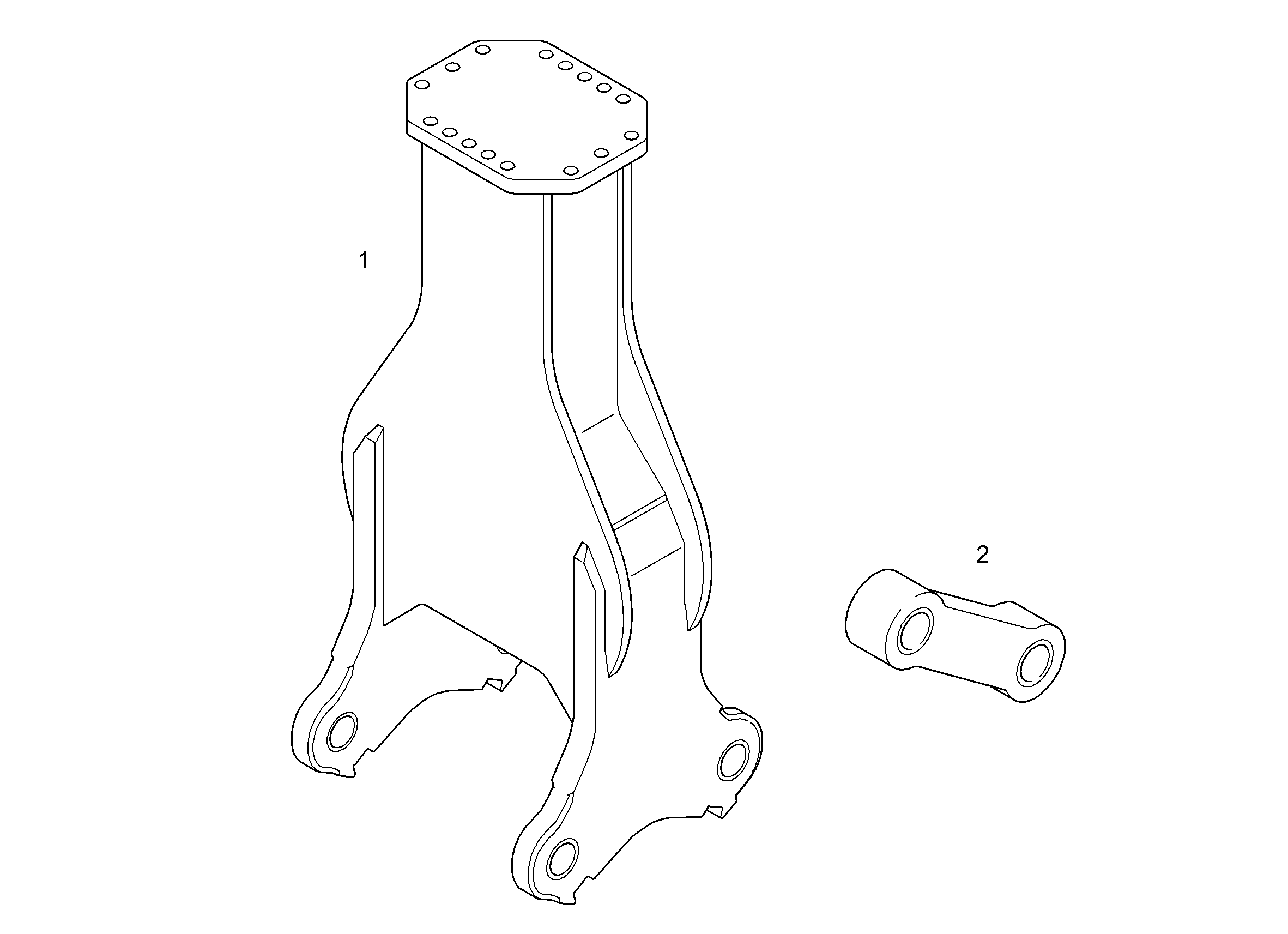 HD-КРЕПЛЕНИЕ ЧАШ 9168164 LIEBHERR