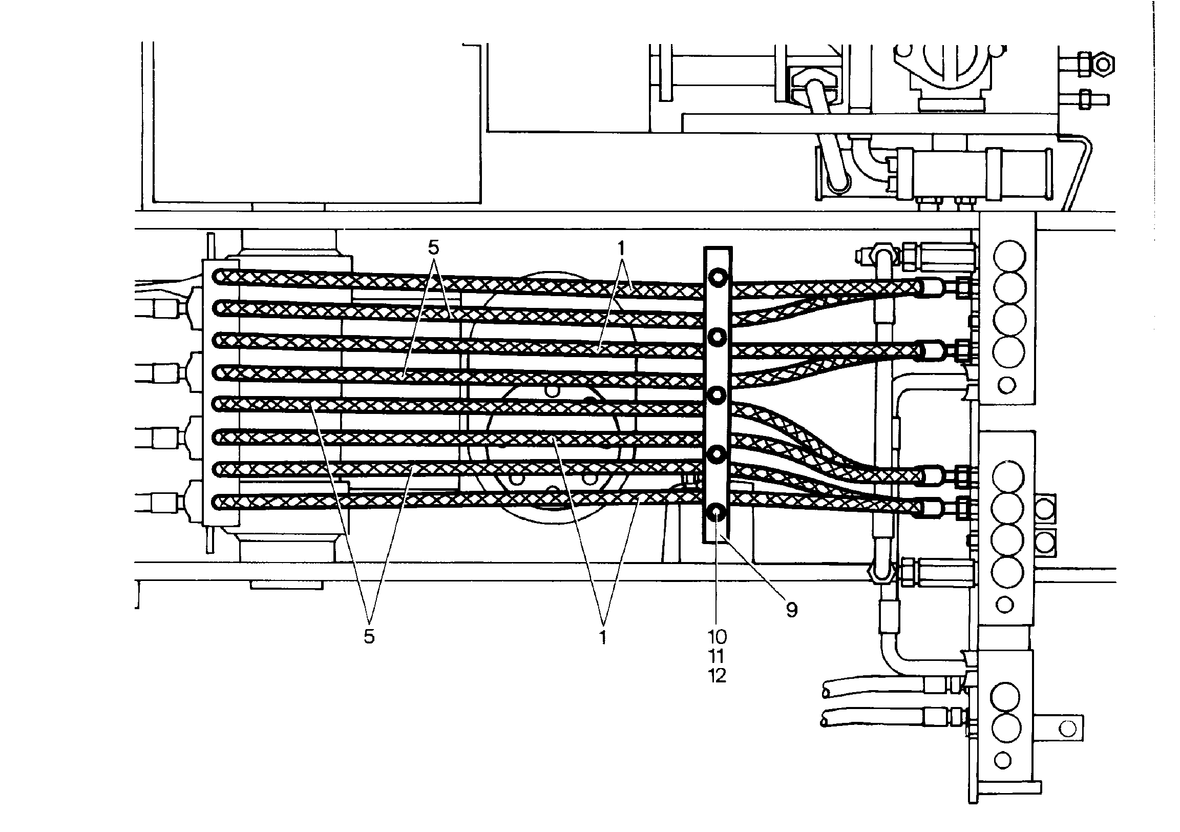СКОБА ДЛЯ КРЕПЛЕНИЯ ШЛАНГА T3/I 23 8X25-23 GM6050 7005240 LIEBHERR