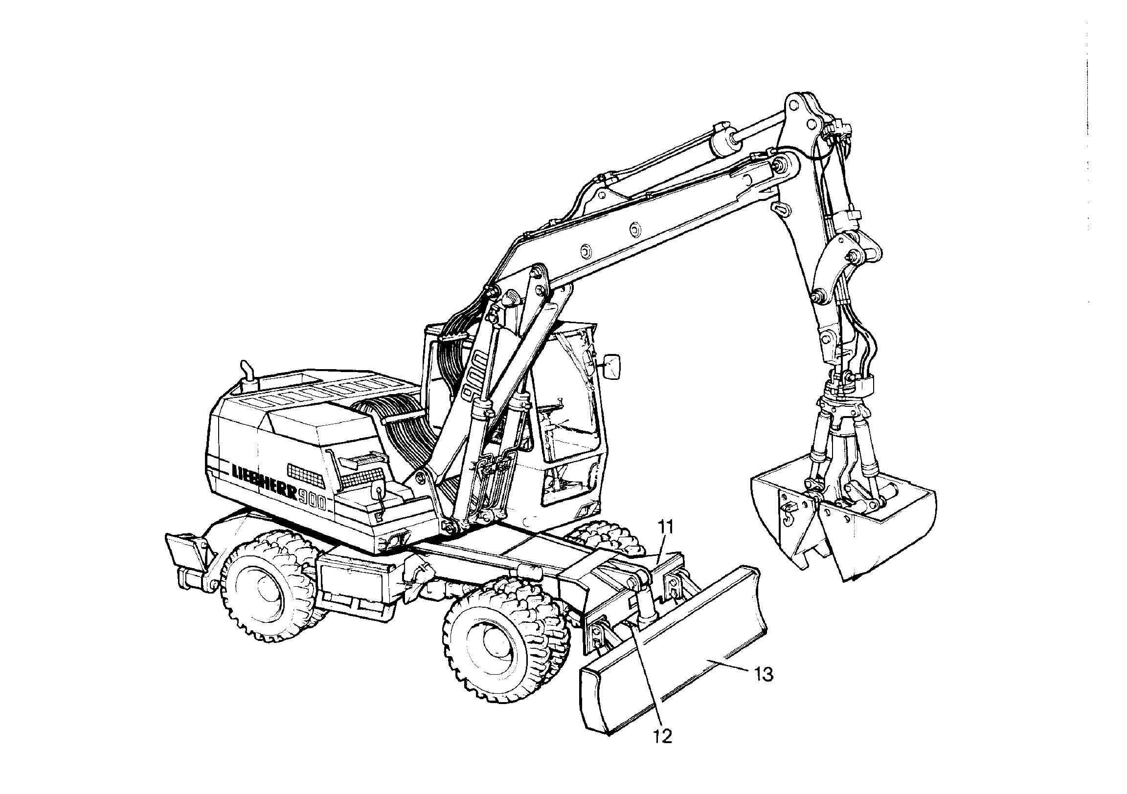 ГИДРОАГРЕГАТ ХОДОВОГО УСТР-ВА 9196964 LIEBHERR