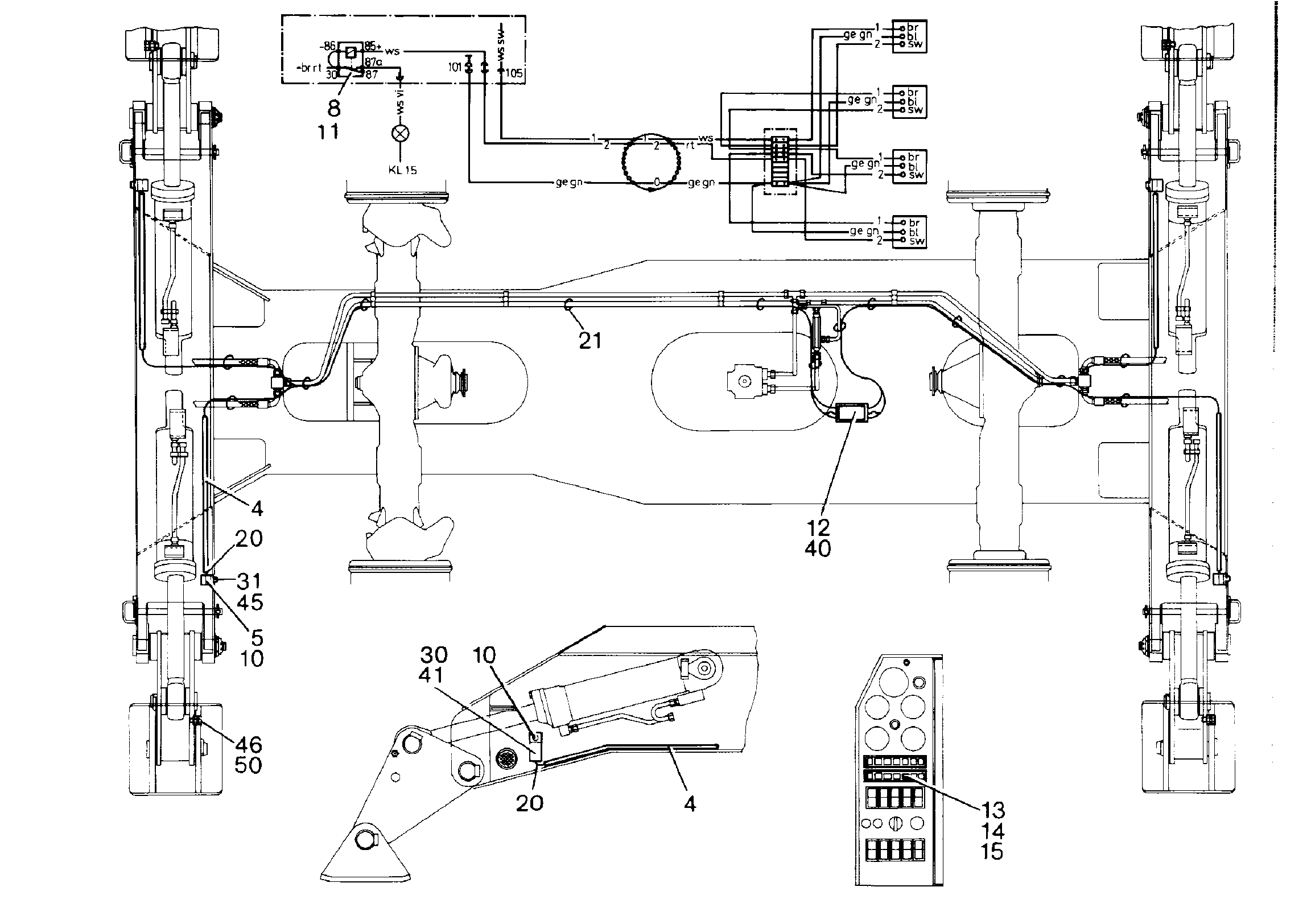 ПЛАНКА РЕЗЬБОВАЯ 9168035 LIEBHERR