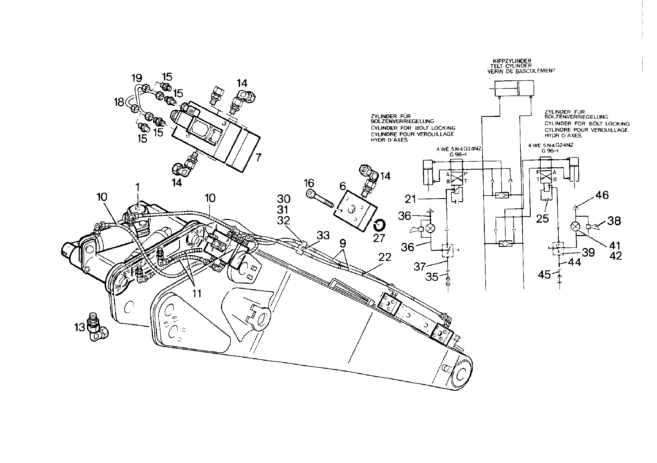ШЛАНГ 10X2000 7006285 LIEBHERR