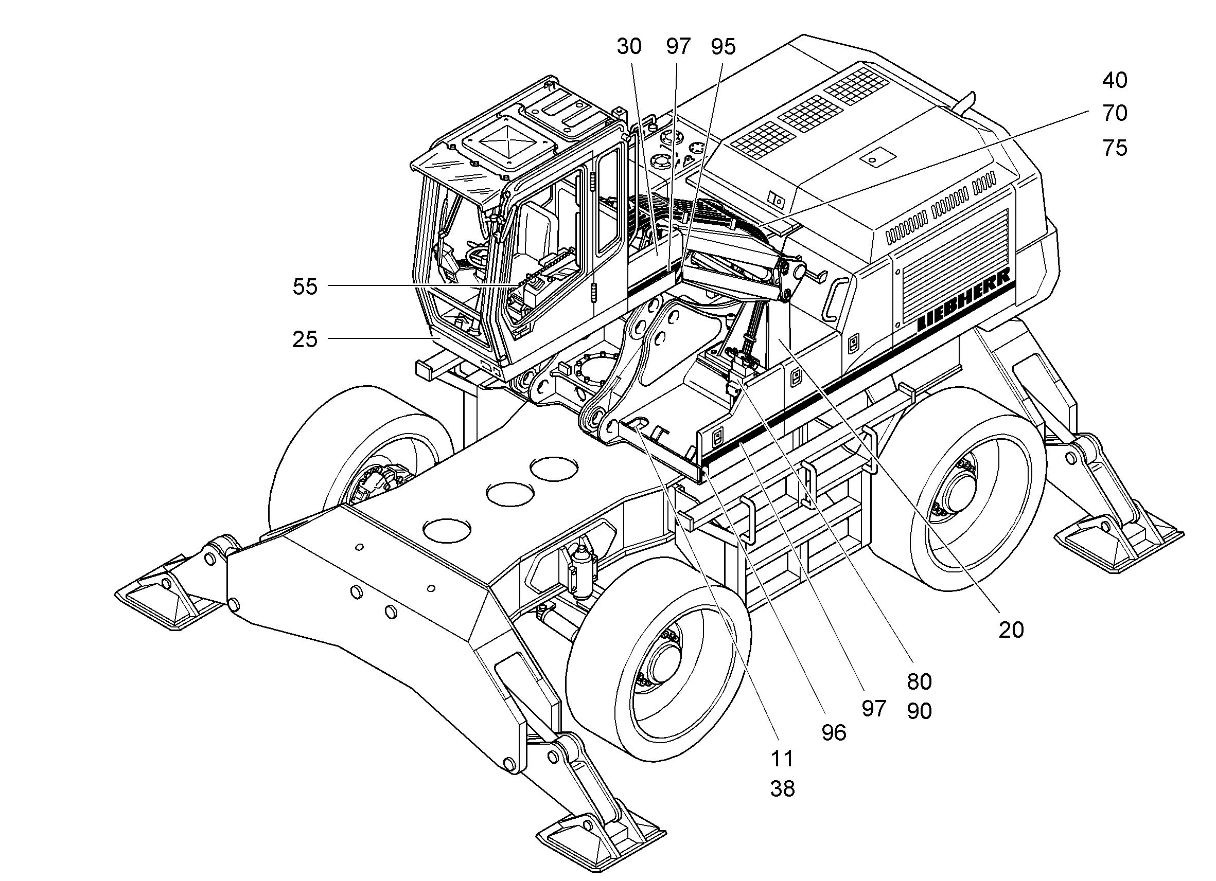 УДЛИНЕНИЕ ШЛАНГОВ 9921301 LIEBHERR