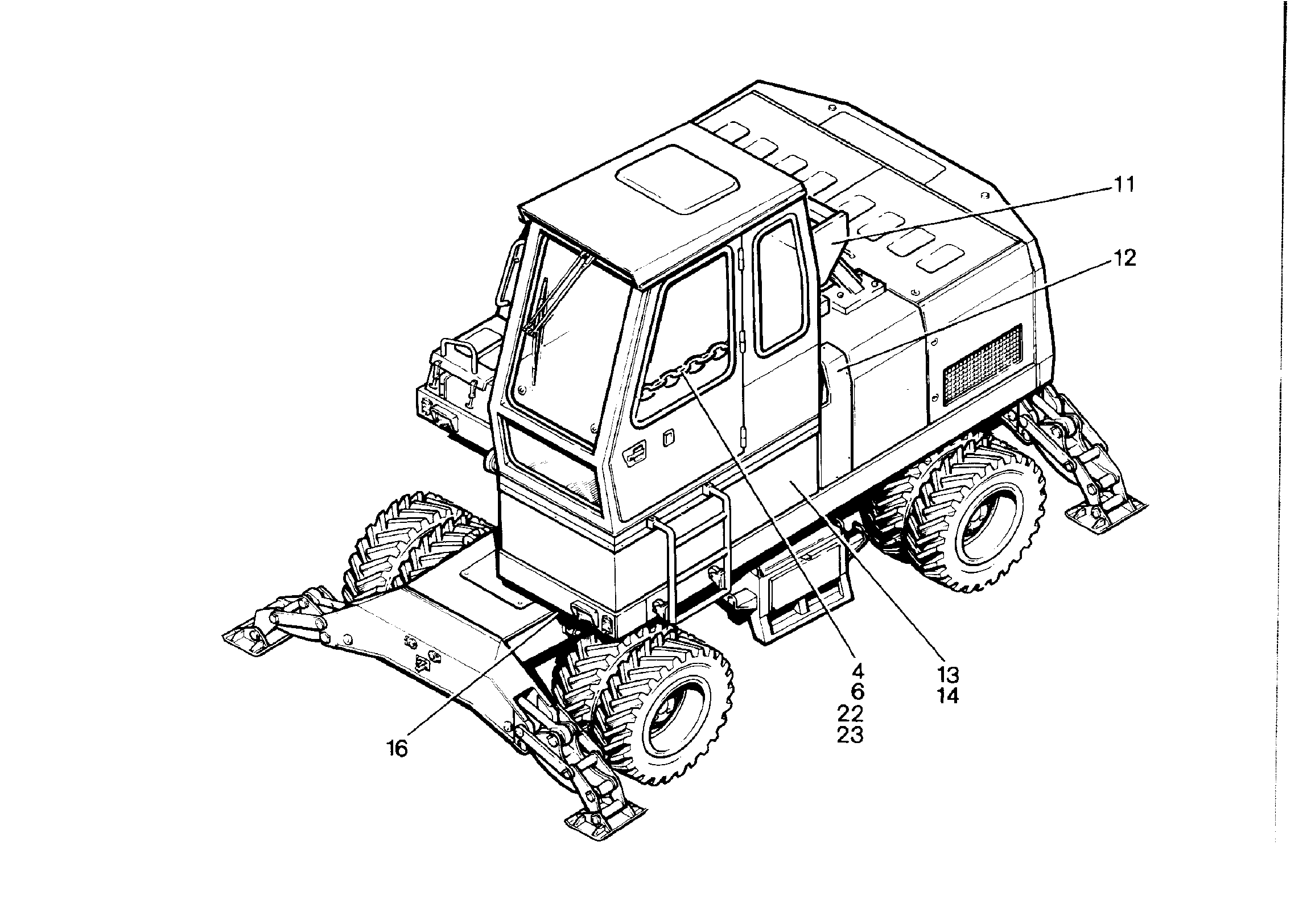 РАЗМЕЩЕНИЕ ОБШИВКИ 9201498 LIEBHERR