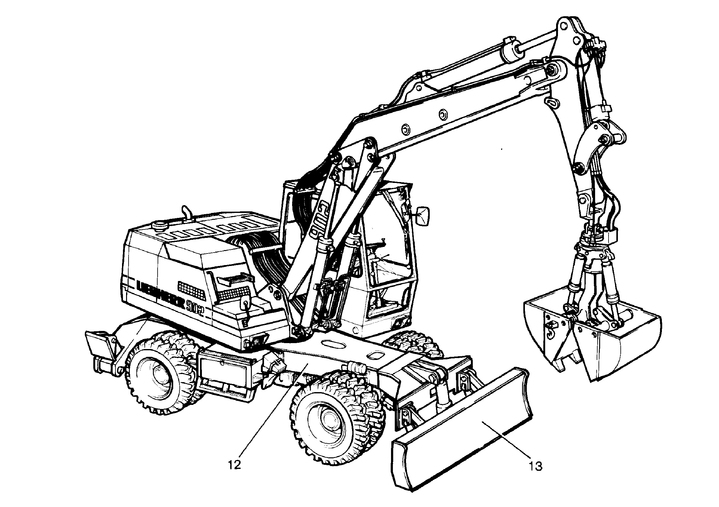 ГИДРОАГРЕГАТ ХОДОВОГО УСТР-ВА 9196966 LIEBHERR
