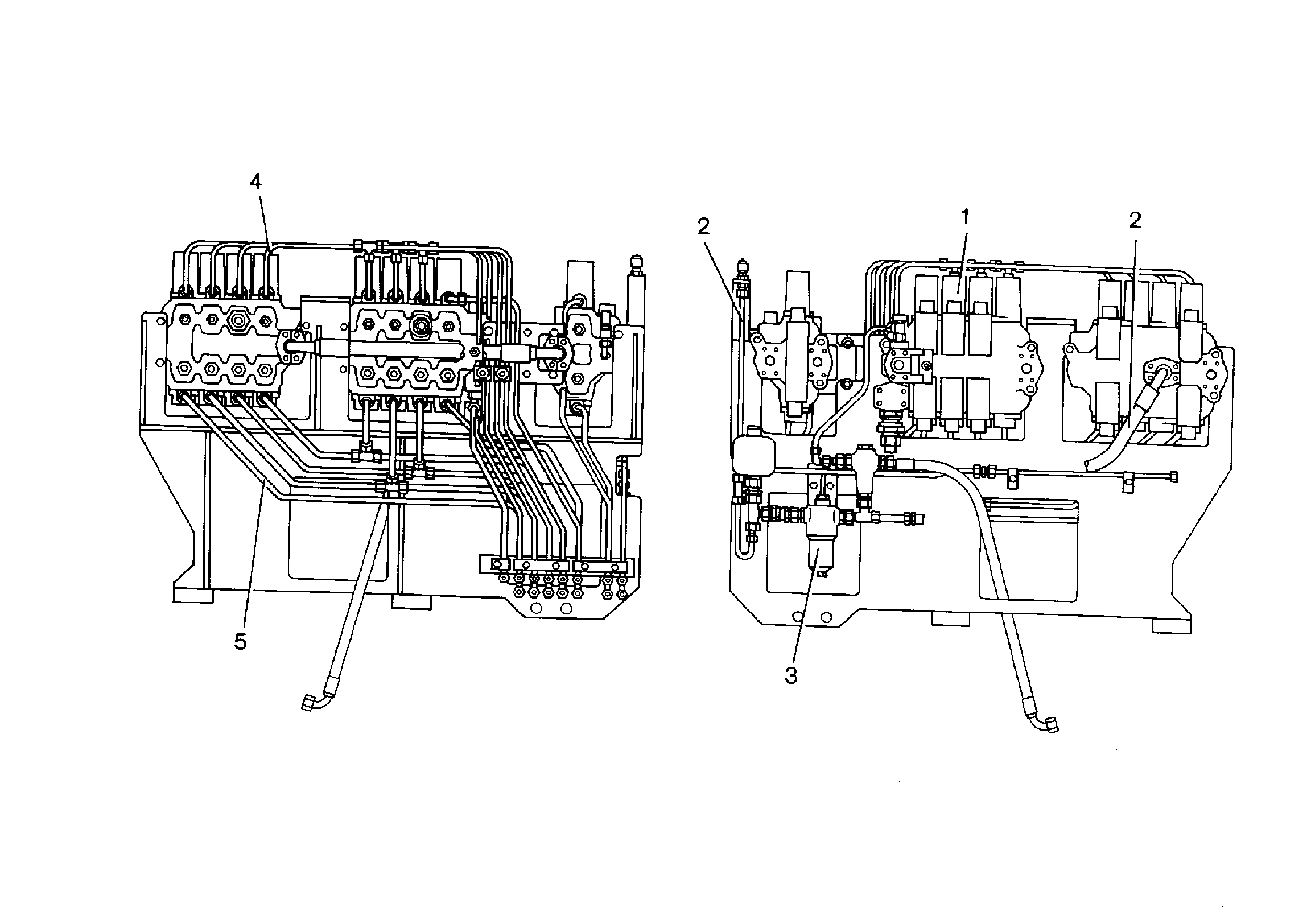 ЛИНИЯ УПРАВЛЯЮЩАЯ ПЕР. СНИЗУ 9061059 LIEBHERR