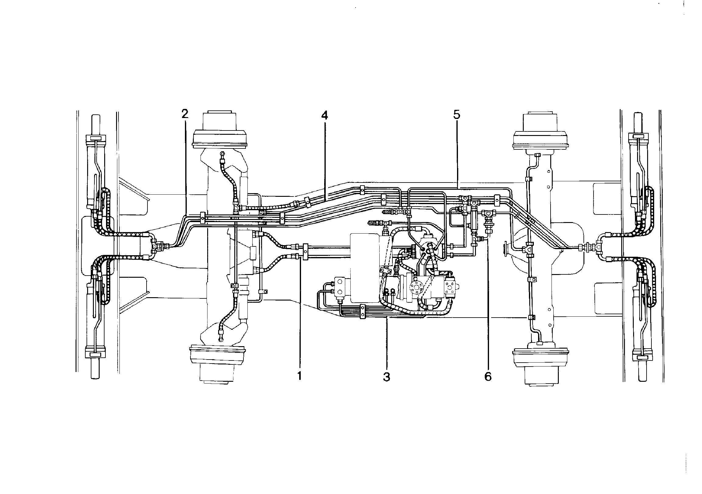 ТРУБОПРОВОДЫ ОПОР ГИДРАВЛИЧ. 9199130 LIEBHERR