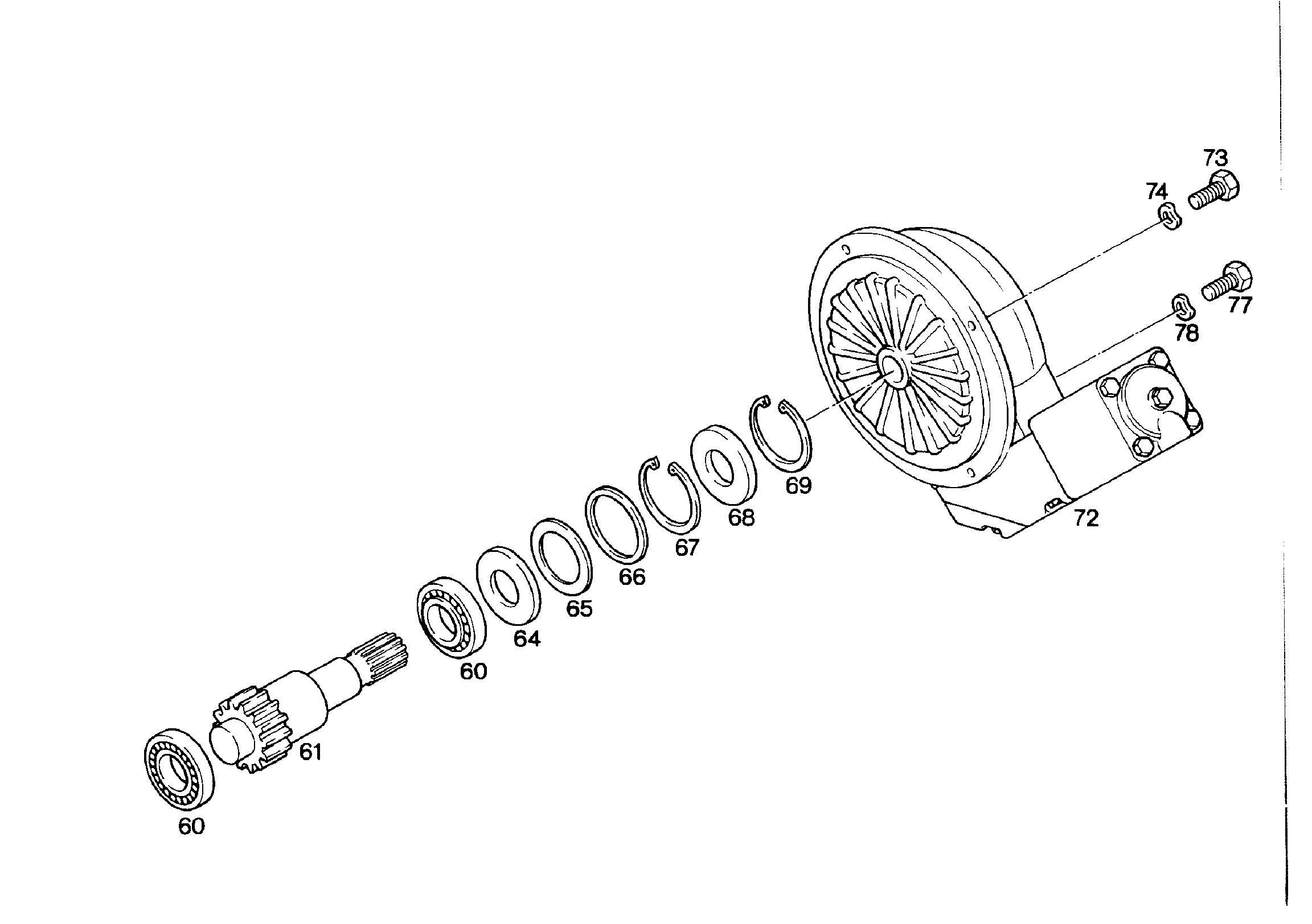 ВАЛ ПРИВОДНОЙ M=3 Z=18 931004801 LIEBHERR