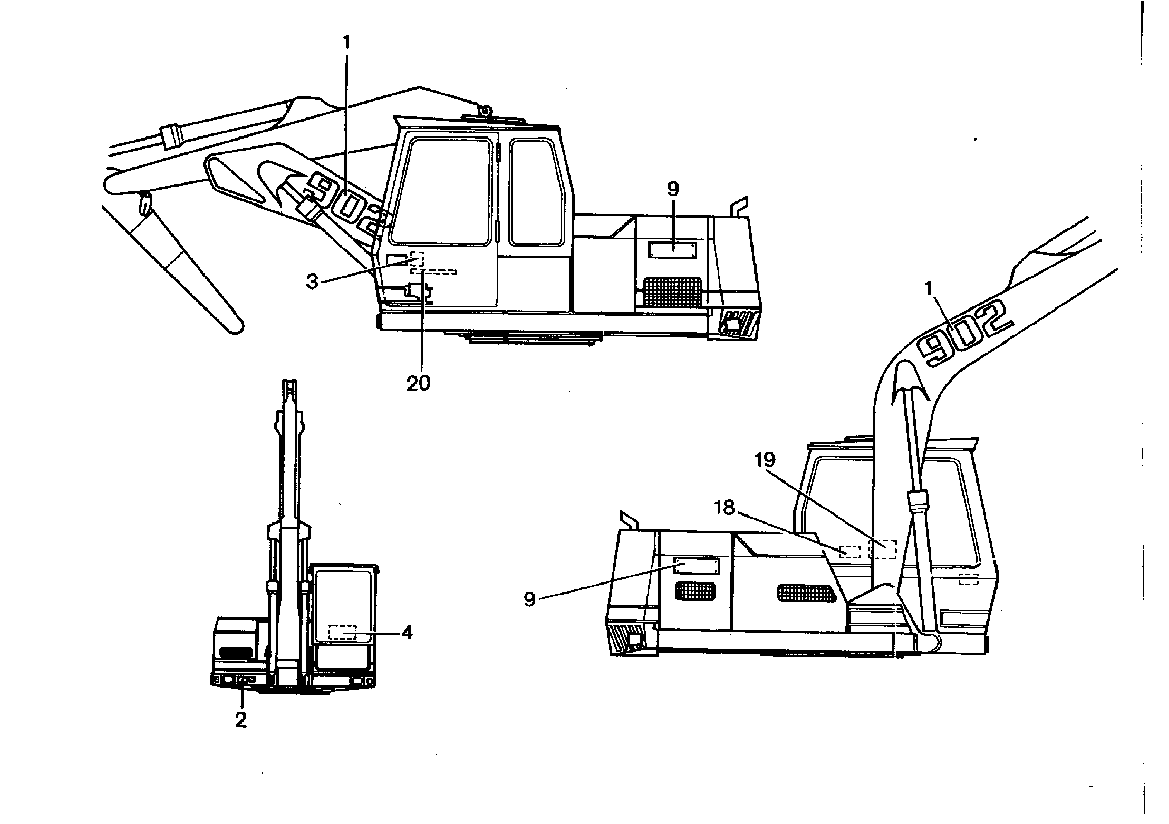 ТАБЛИЧКА ЗАПОЛН. ГИДР.МАСЛОМ 9199067 LIEBHERR
