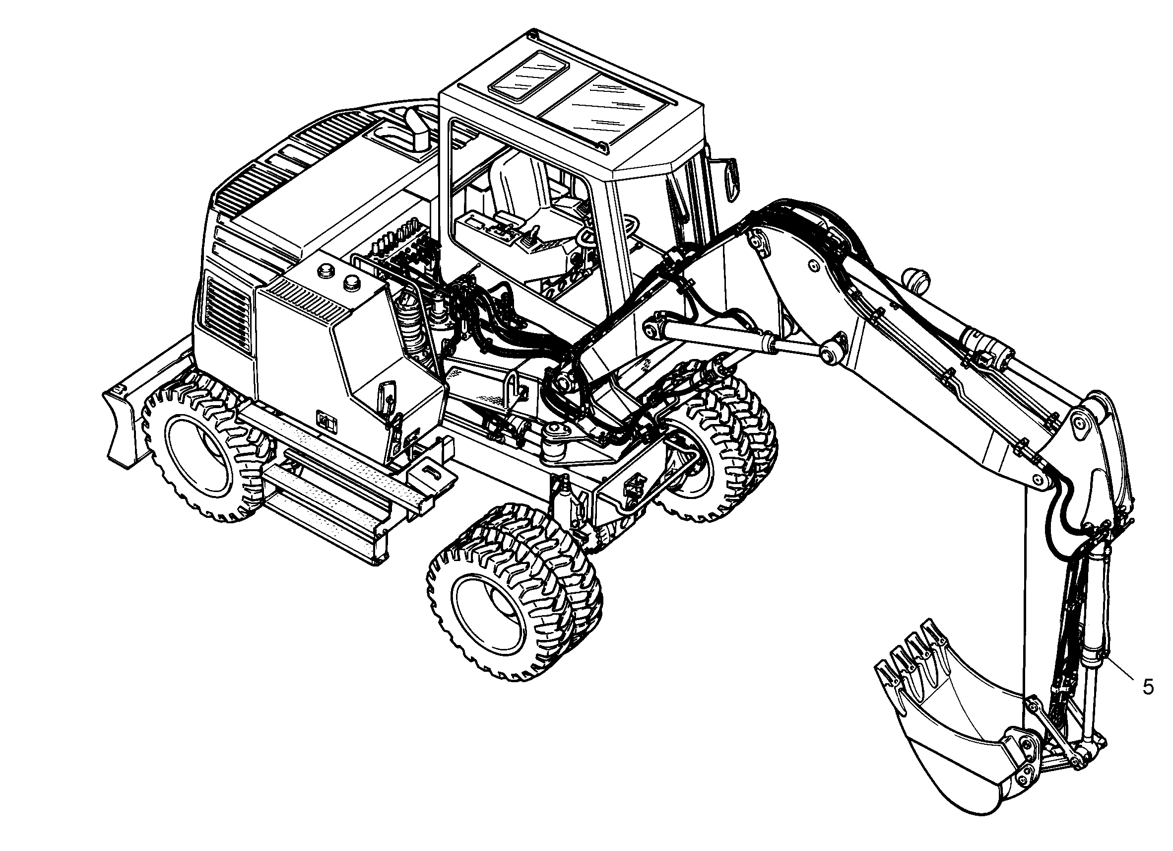 ЗАЩ.ТРУБЫ ЦИЛ.НАКЛ. 9955805 LIEBHERR