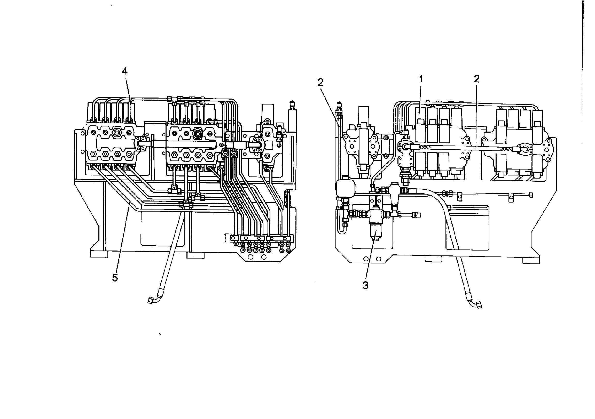 ЛИНИЯ УПРАВЛЯЮЩАЯ ПЕР. СНИЗУ 9061245 LIEBHERR
