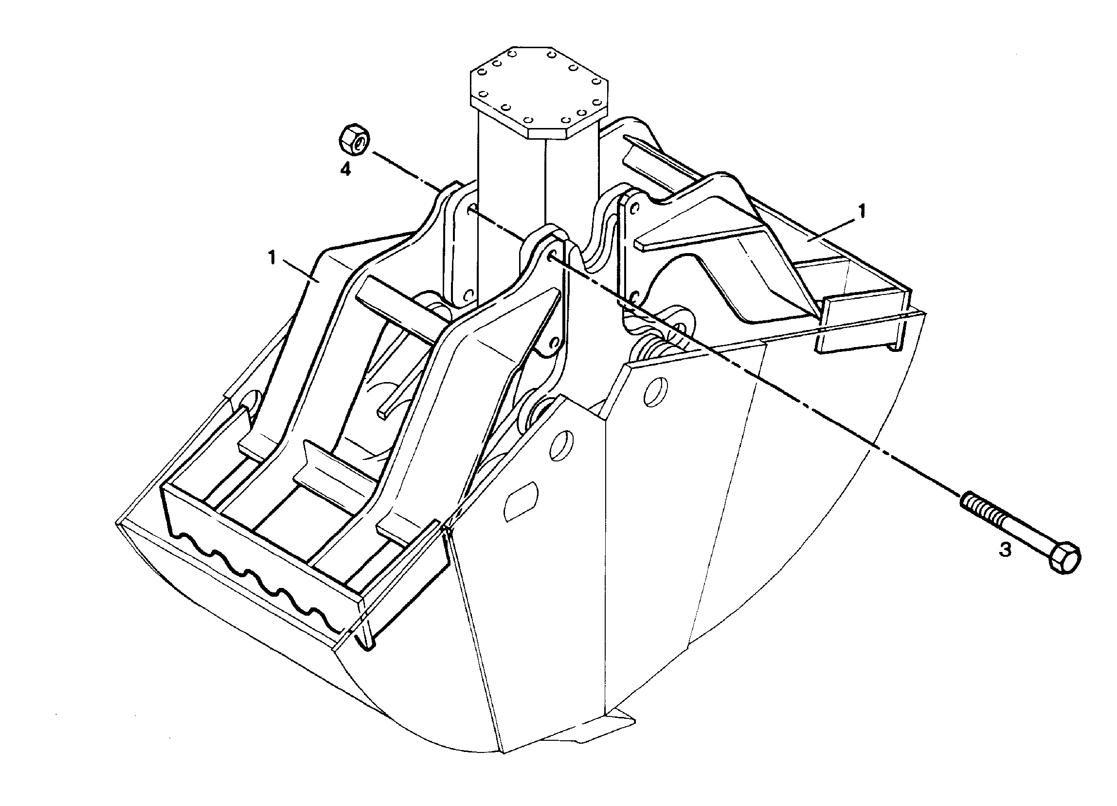 БОЛТ С ШЕСТИГРАННОЙ ГОЛОВКОЙ ISO 4017 M24X55 10.9 FLZN 10299631 LIEBHERR