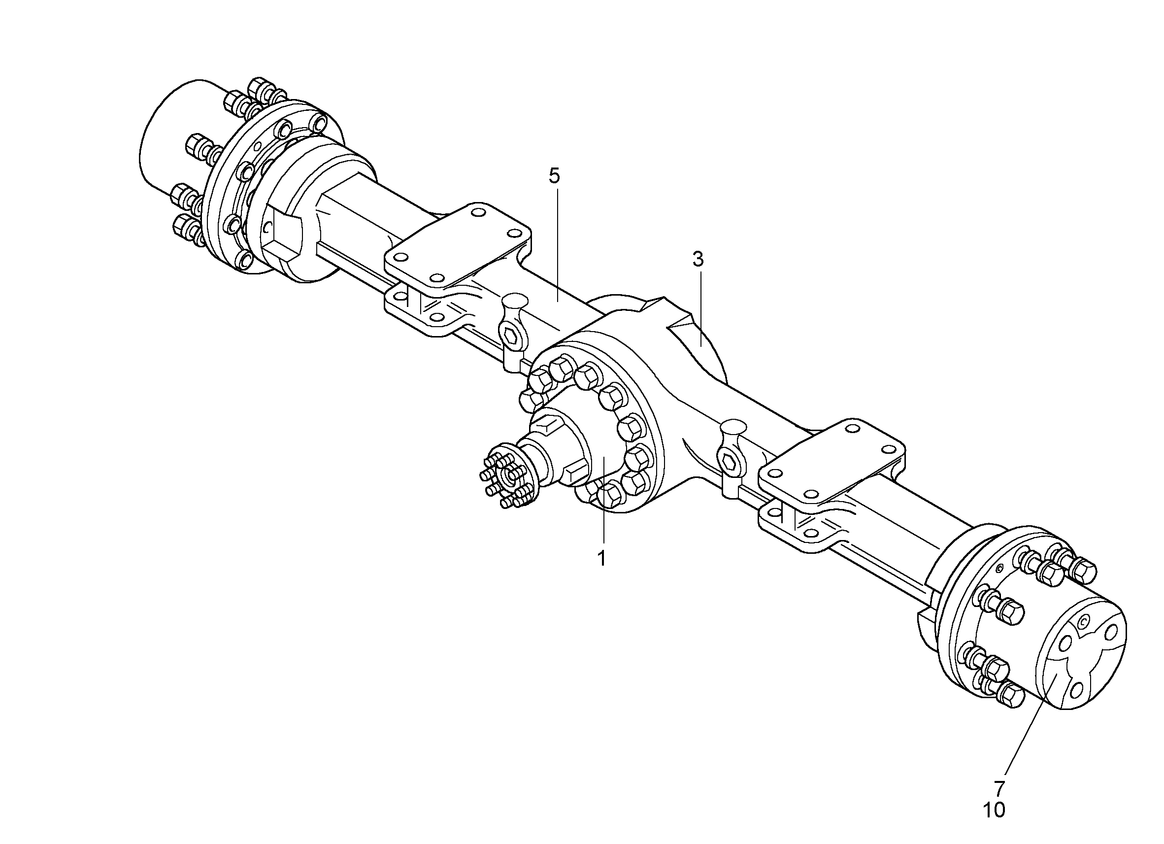 ДИФФЕРЕНЦИАЛ БЛОКИРУЕМЫЙ 5008405 LIEBHERR
