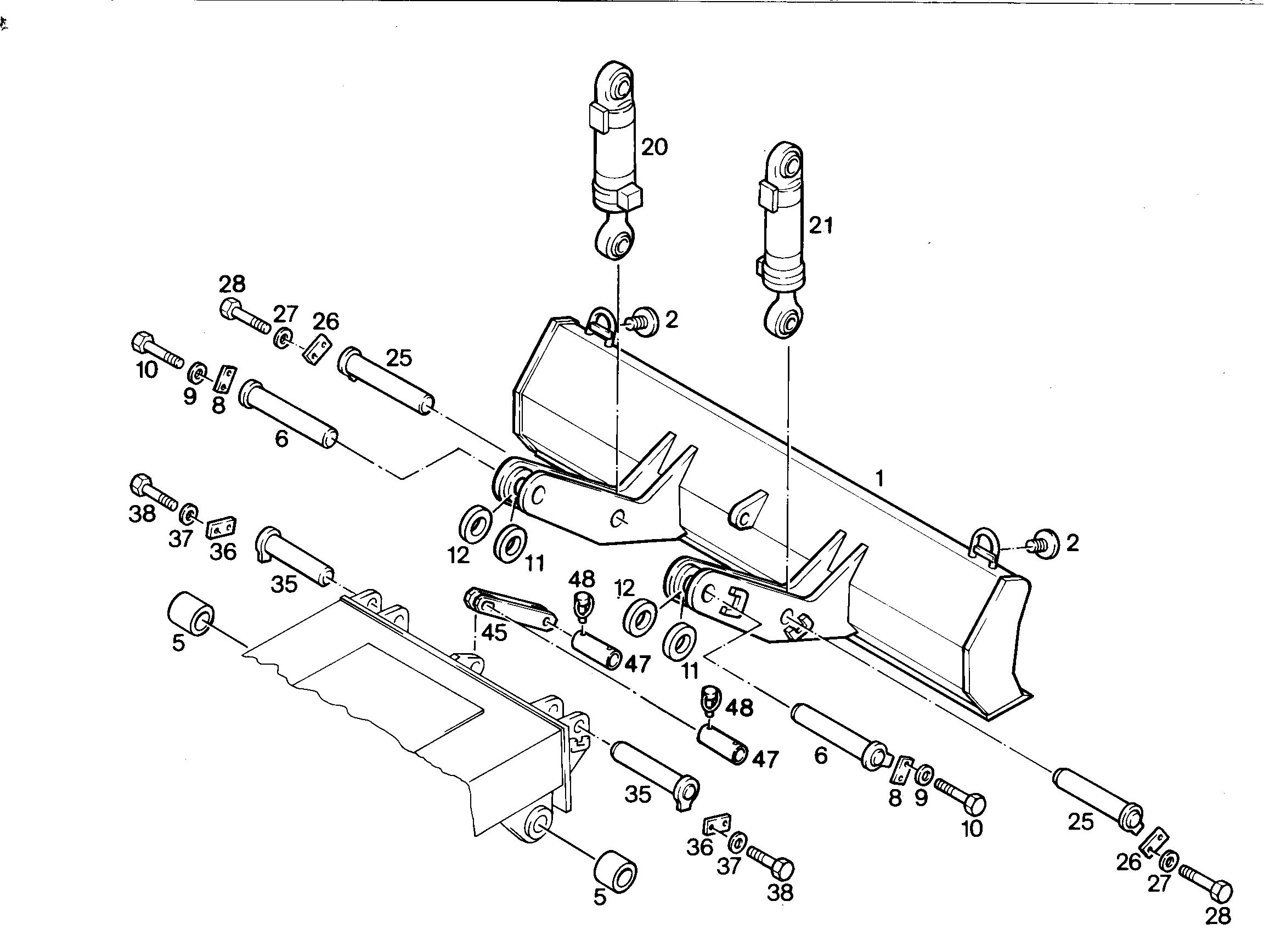 ГИДР.ЦИЛИНДР С РАСПРЕДЕЛИТЕЛЕМ 9198489 LIEBHERR