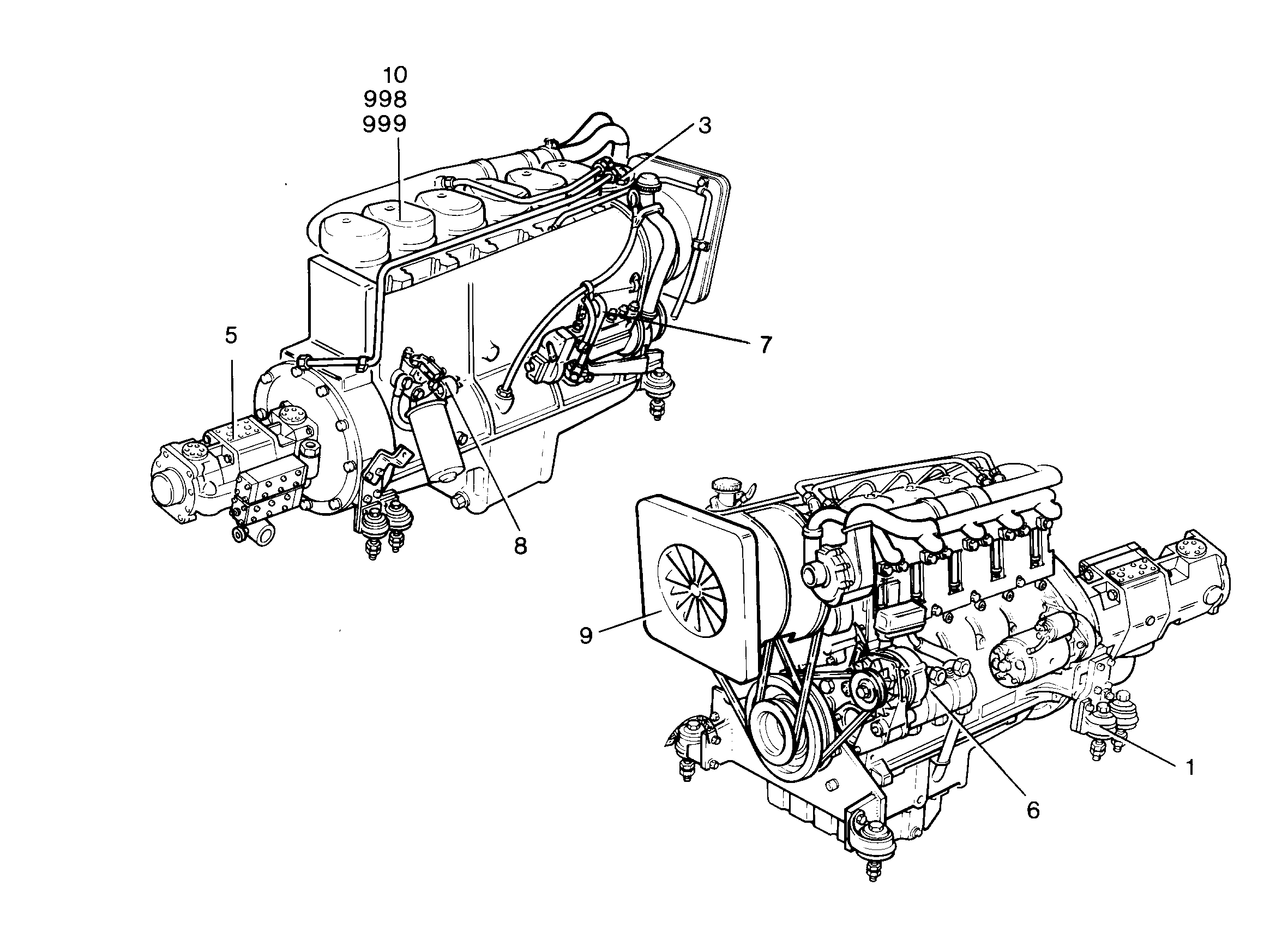 ЭЛЕКТРОУСТАНОВКА ДВИГАТЕЛЯ 9061432 LIEBHERR