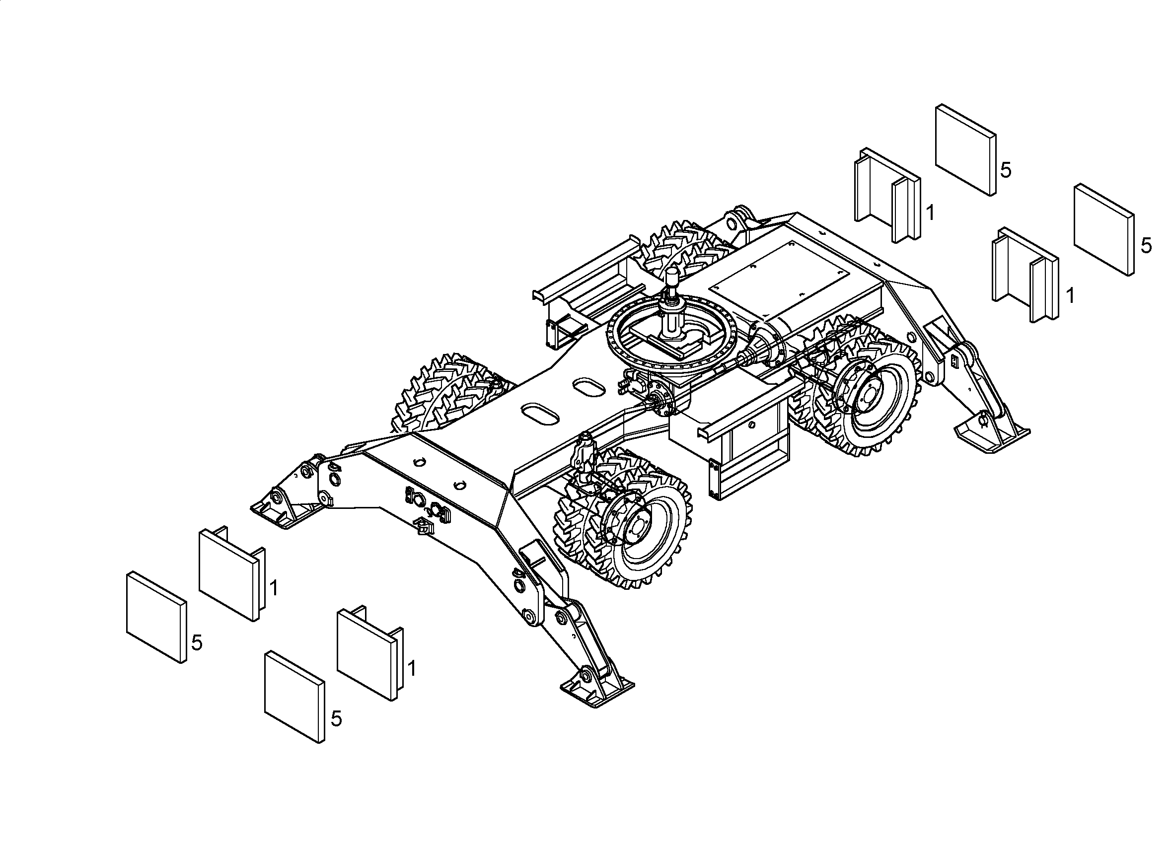 БУФЕР РЕЗИНОВЫЙ 9199602 LIEBHERR