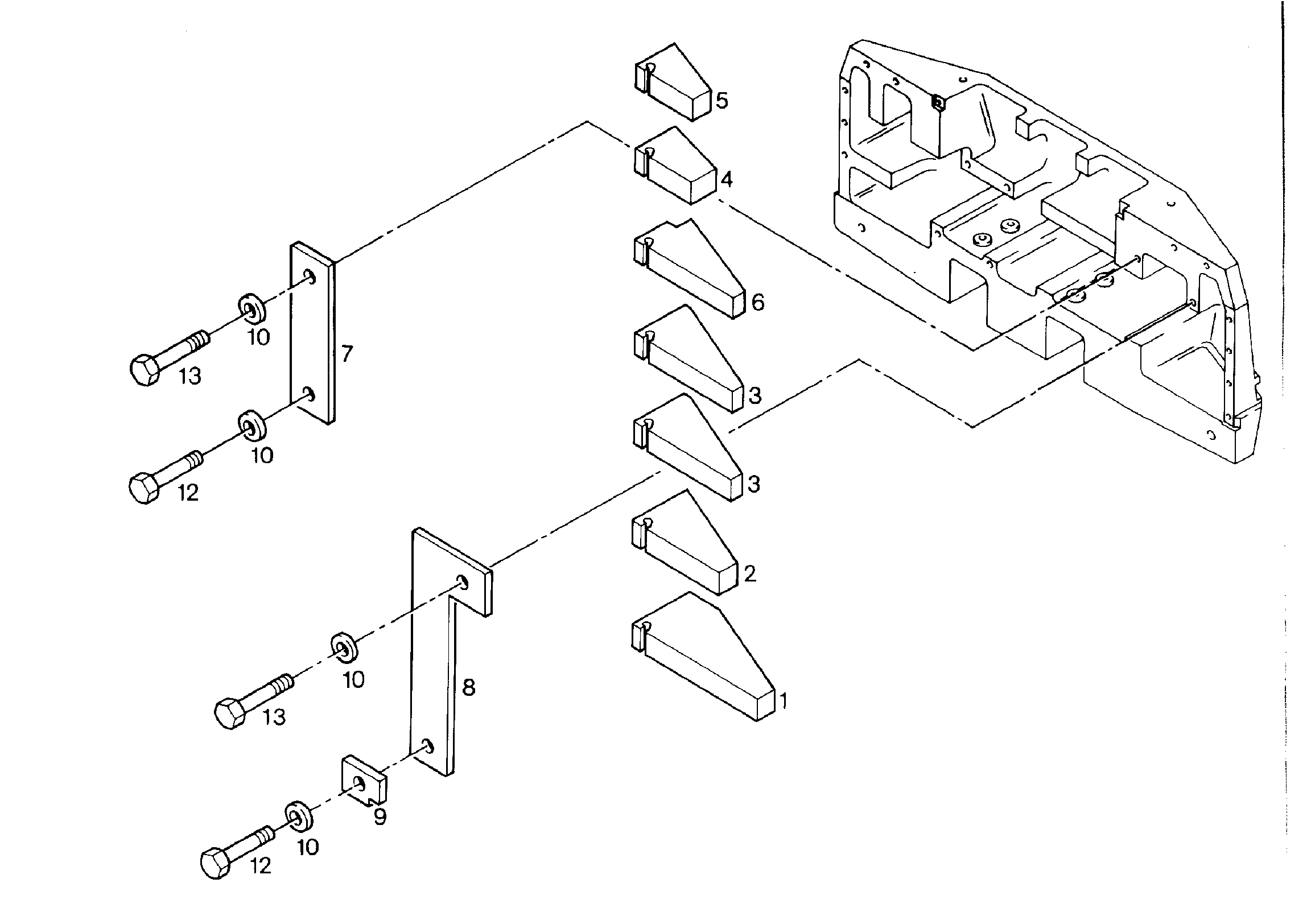 ПЛАНКА 9224726 LIEBHERR