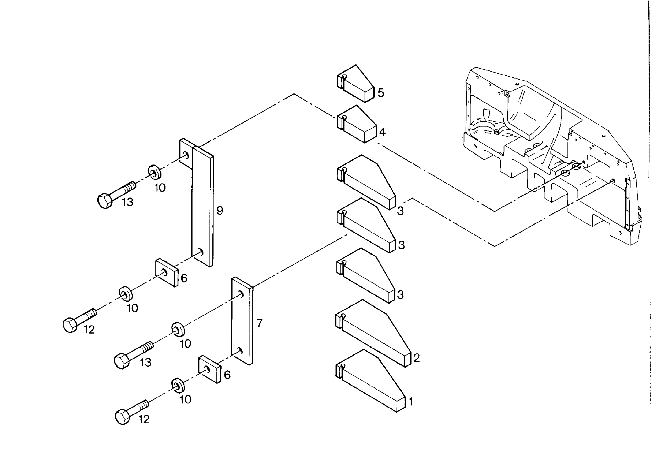 ПЛАНКА 9141419 LIEBHERR