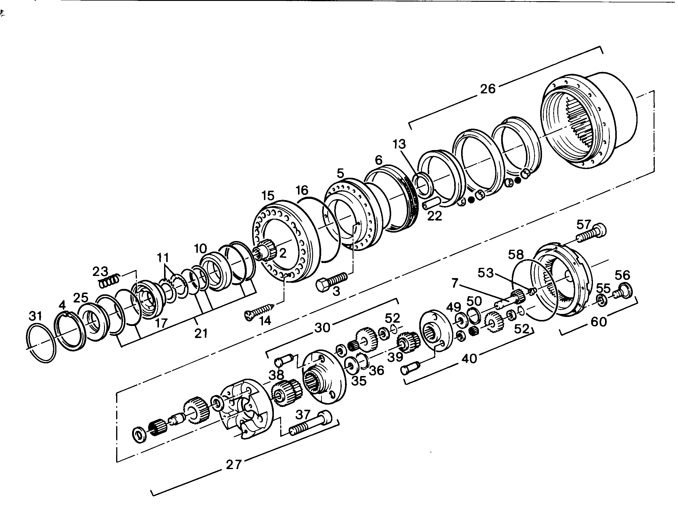2-Я ПЛАНЕТАРНАЯ ПЕРЕДАЧА 7015499 LIEBHERR