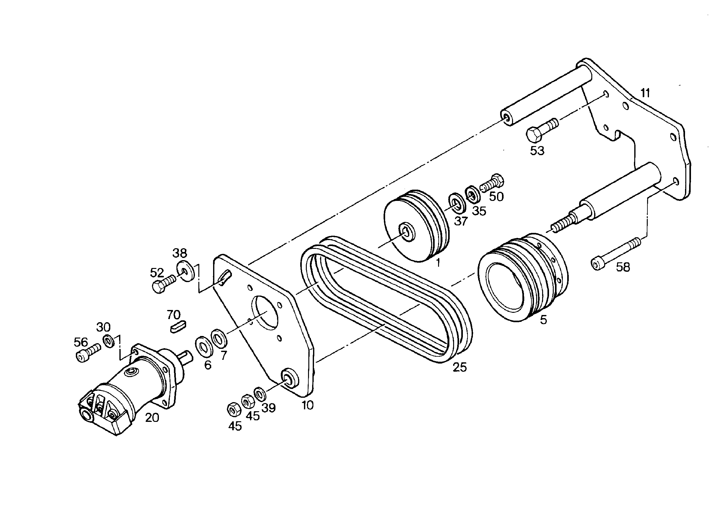 НАСОС КОНСТАНТНЫЙ A2FO 12cm³/U 5005698 LIEBHERR