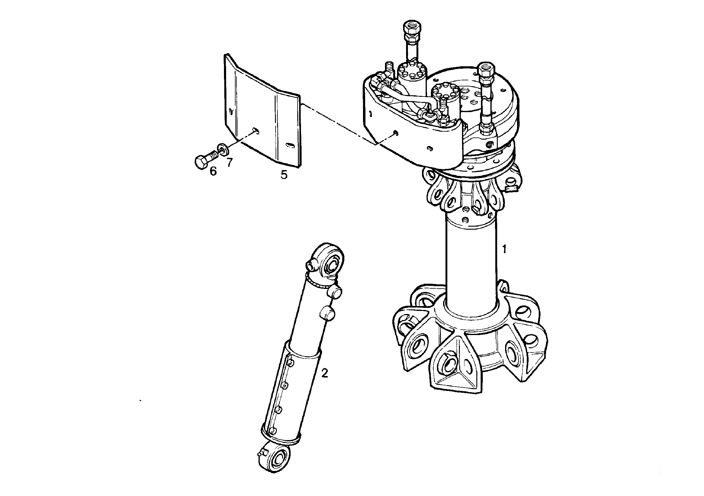КОР.ПЕР.ГРЕЙФ.-2ДВИГАТ.Ж.ТОПЛ. 9244085 LIEBHERR