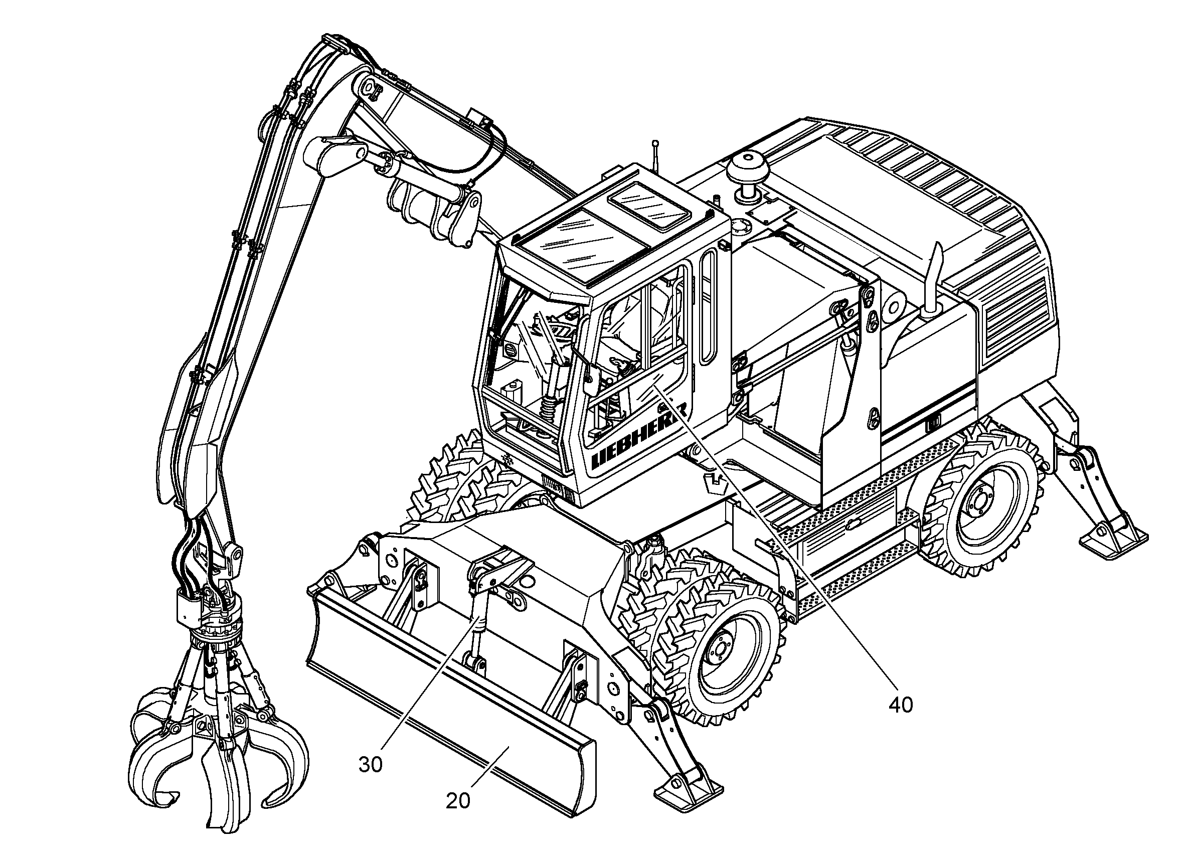 УСТАНОВКА ДОПОЛНИТЕЛЬНОГО ЩИТА 9922665 LIEBHERR