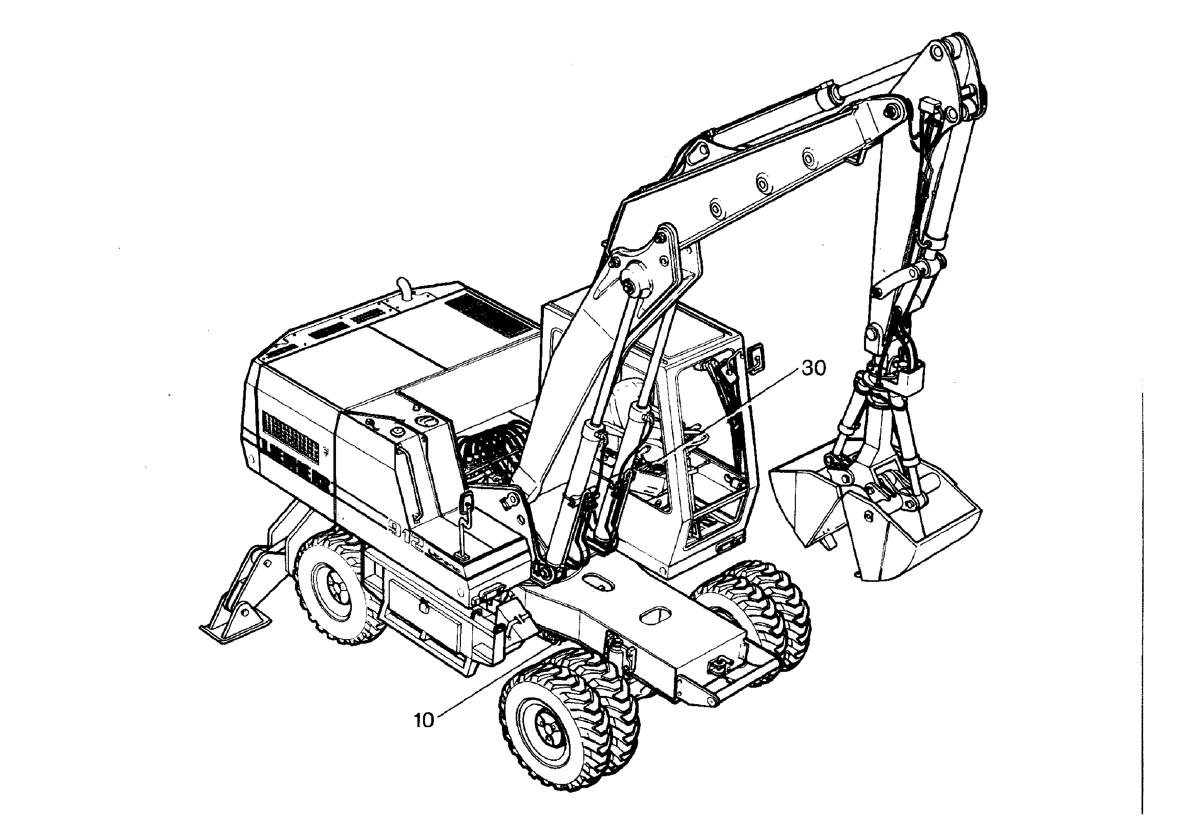 ГИДР.  РАЗДЕЛЬНОГО УПРАВЛ. 9201827 LIEBHERR