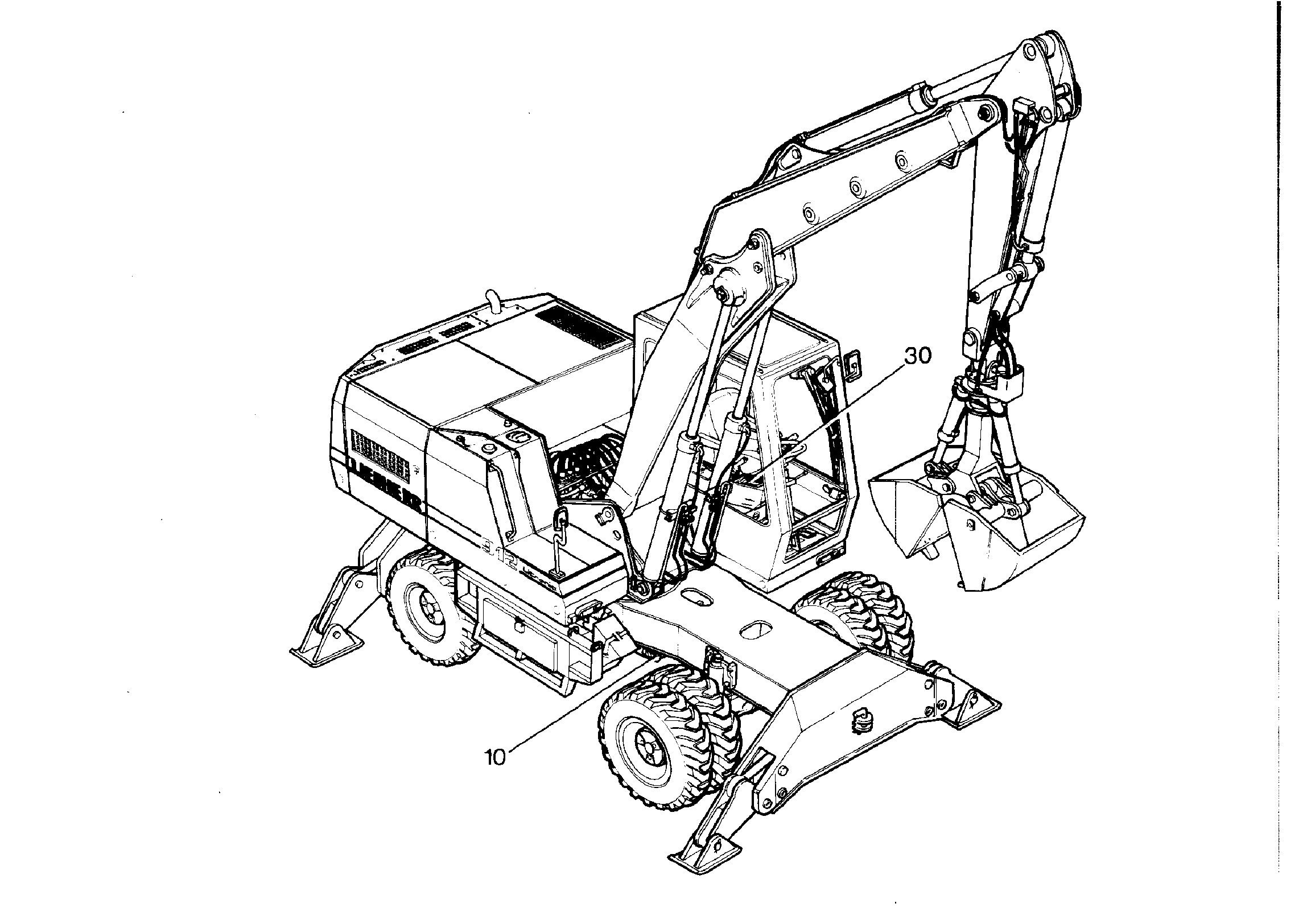 ГИДР.  РАЗДЕЛЬНОГО УПРАВЛ. 9229509 LIEBHERR