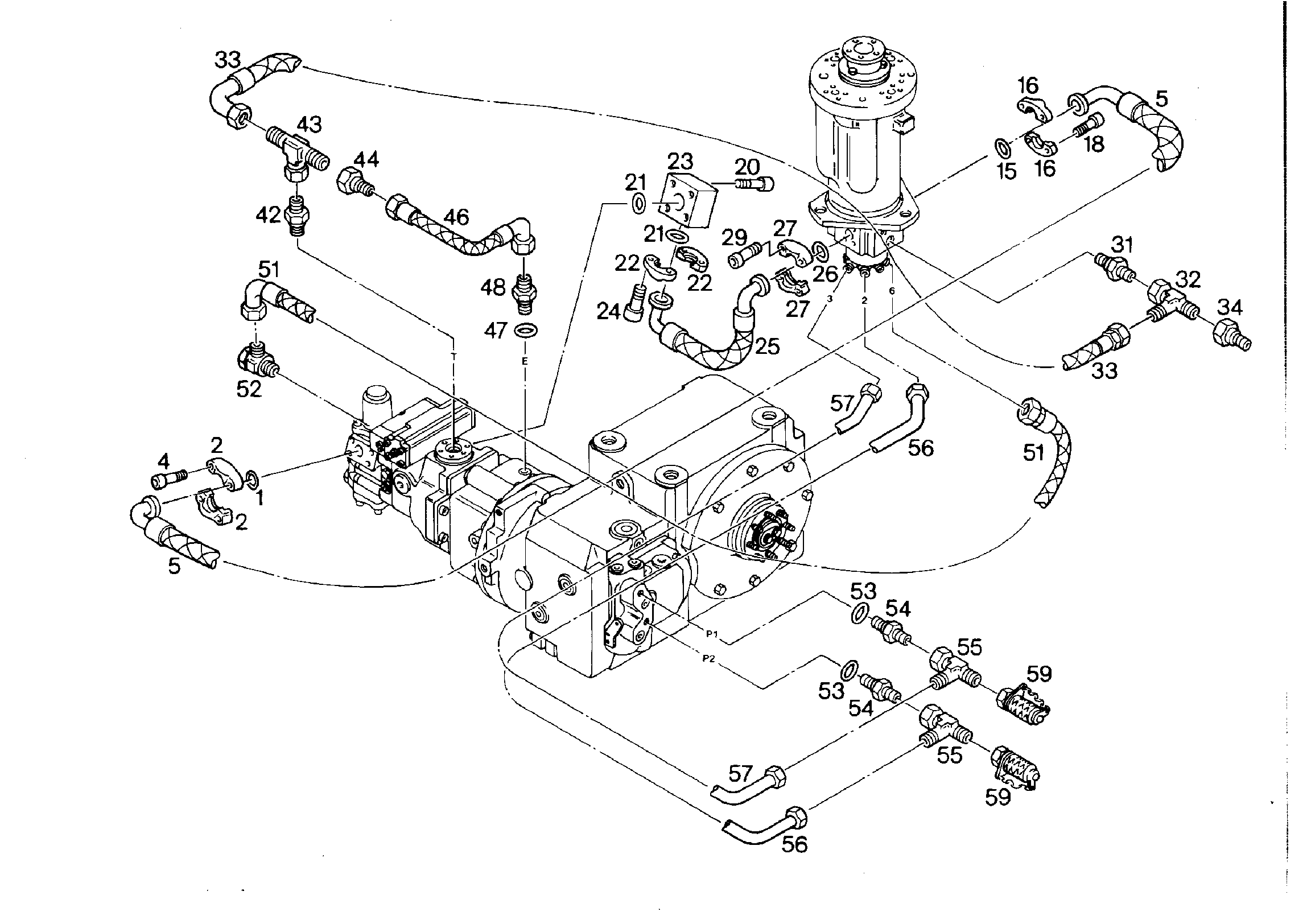 ШТУЦЕР ПОДКЛЮЧЕНИЯ МАНОМЕТРА 7019918 LIEBHERR