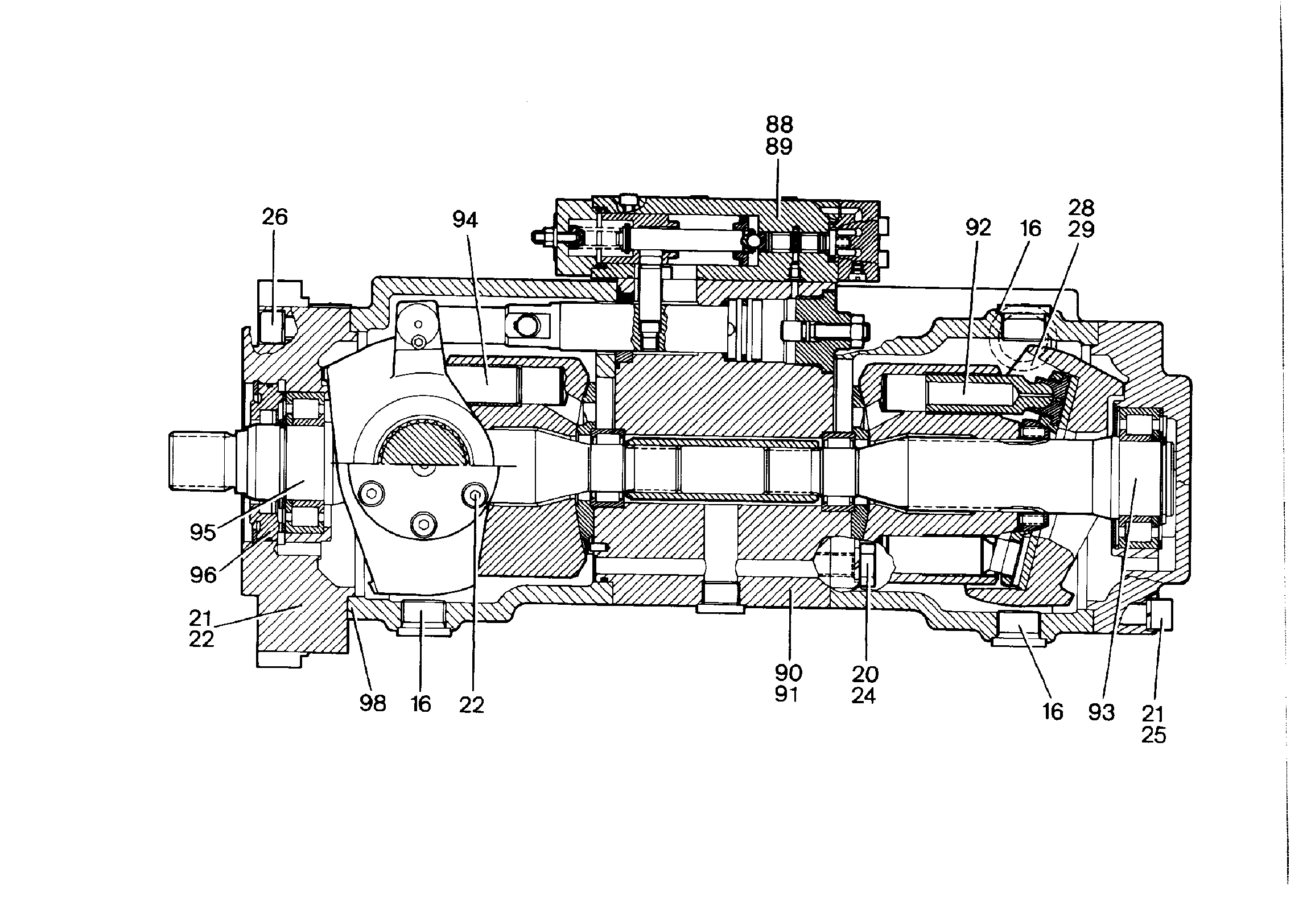 РЕМКОМПЛЕКТ ПРИВОДНОГО УЗЛА 9268816 LIEBHERR