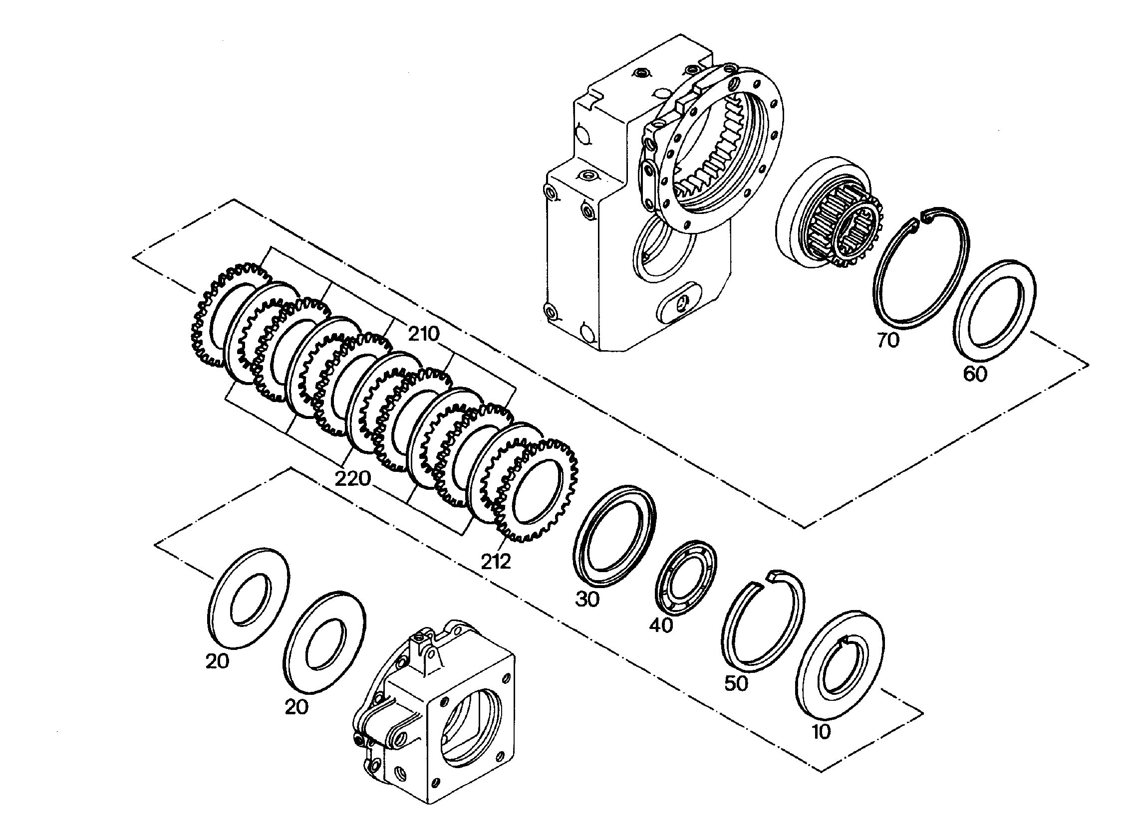 СТОПОРНОЕ КОЛЬЦО DIN 472 190 4002458 LIEBHERR