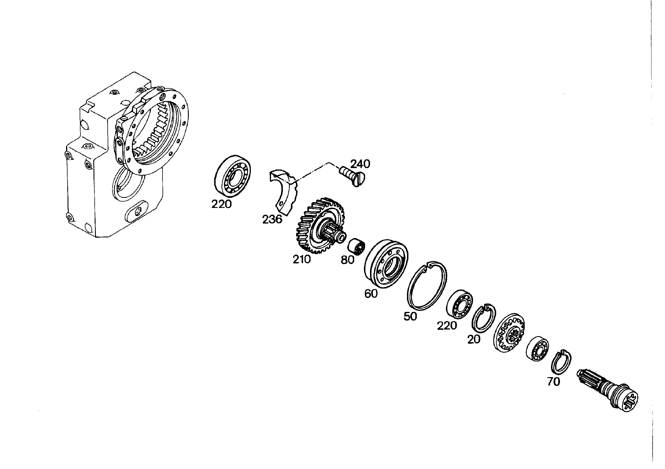 ШАРИКОВЫЙ ПОДШИПНИК 7029858 LIEBHERR