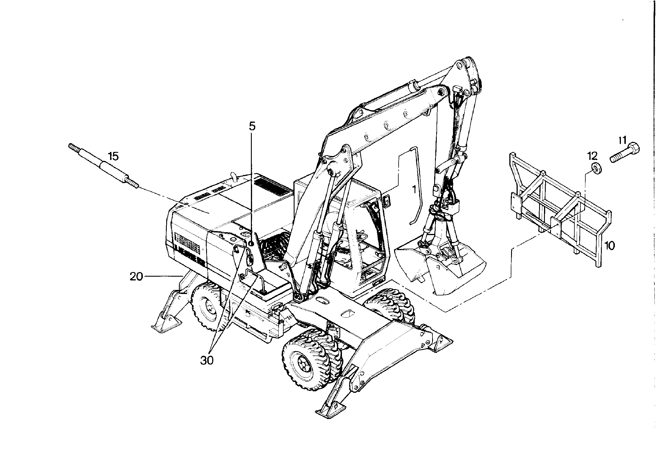 ХОМУТ 9229597 LIEBHERR